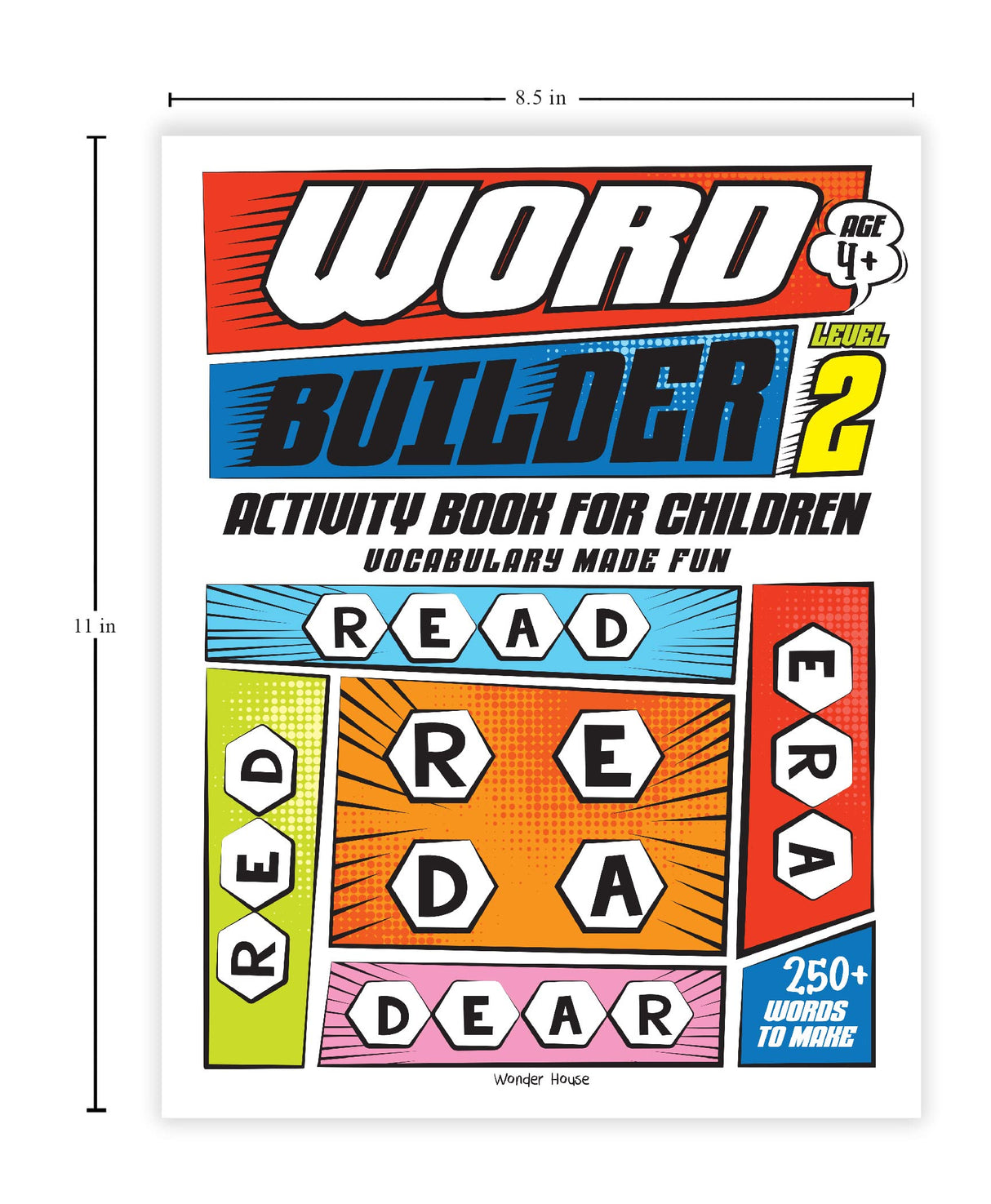 Word Builder Activity Book – Level 2 | Make Meaningful Words Using Given Letters | Ages 6–9 | Boost Vocabulary, Spelling & Logical Thinking - Retail Maharaj
