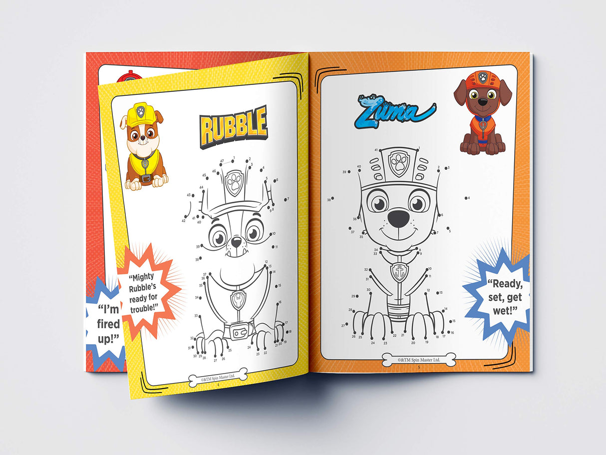 Paw Patrol: Top Pups – Dot to Dot Activity Book | Connect the Dots with Your Favorite Heroes | Ages 3–7 | Fun Learning Through Play - Retail Maharaj