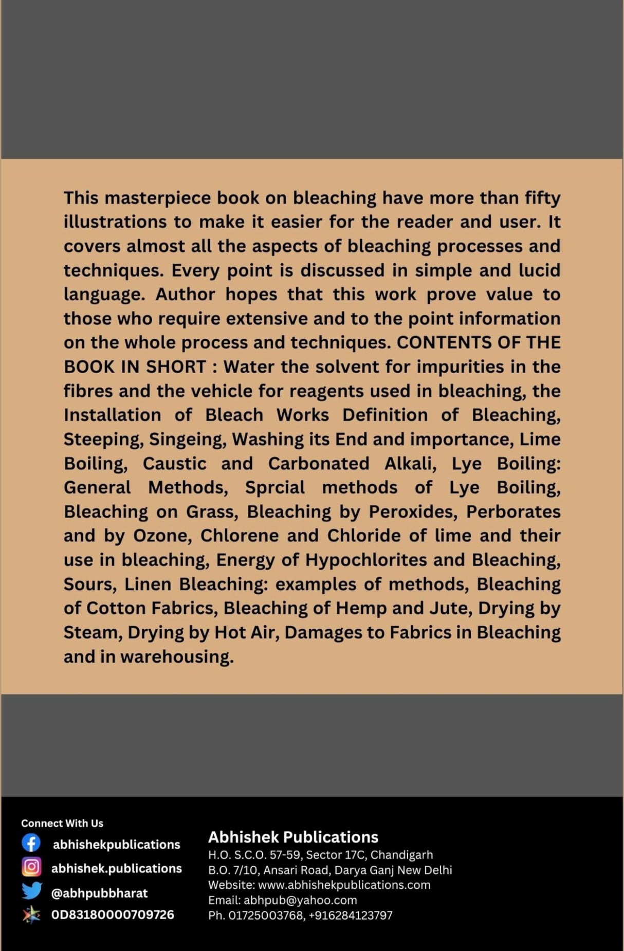Bleaching of Linen, Cotton Yarn & Fabrics - Retail Maharaj