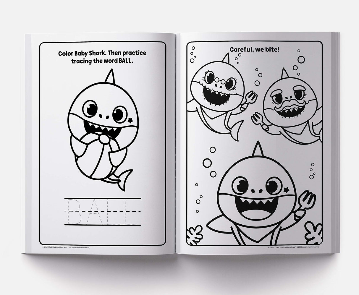Pinkfong Baby Shark - Ocean Music : Super Coloring and Activity Book - Retail Maharaj