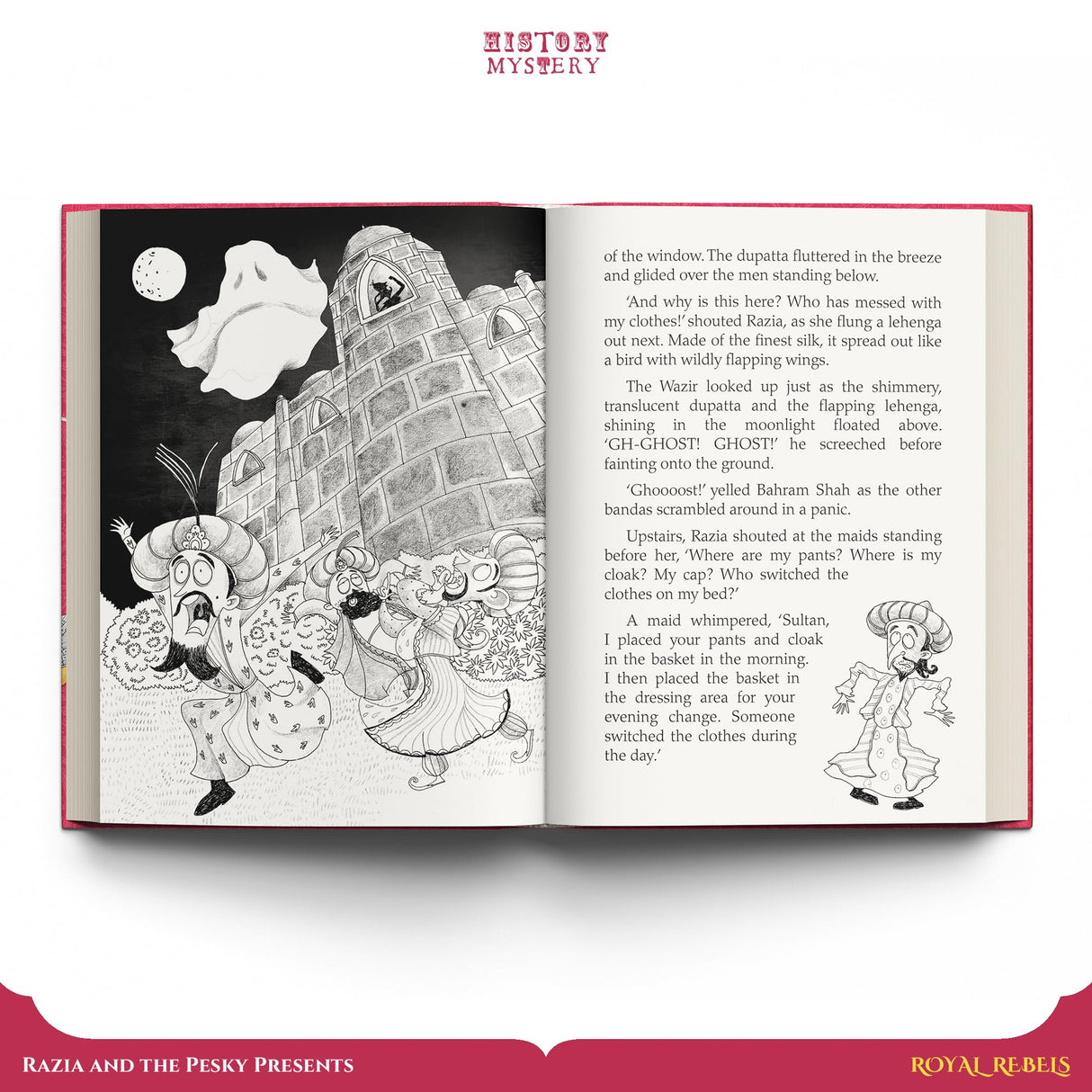 Royal Rebels: (3 in 1 HistoryMystery Series) A Hilarious Fusion of History and Mystery Featuring Three Indian Royals | Ages 8+ - Retail Maharaj