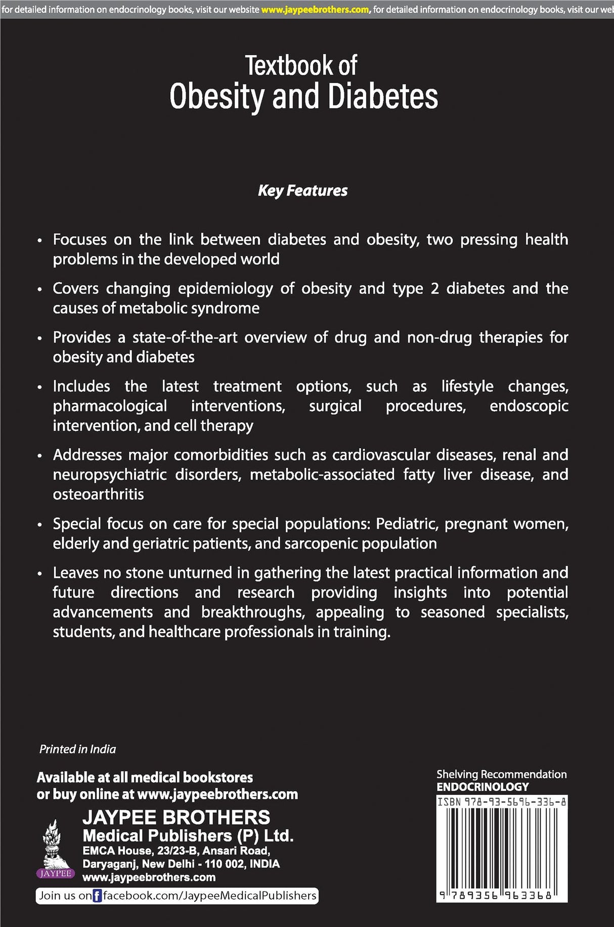 IDEC Textbook of Obesity and Diabetes - Retail Maharaj