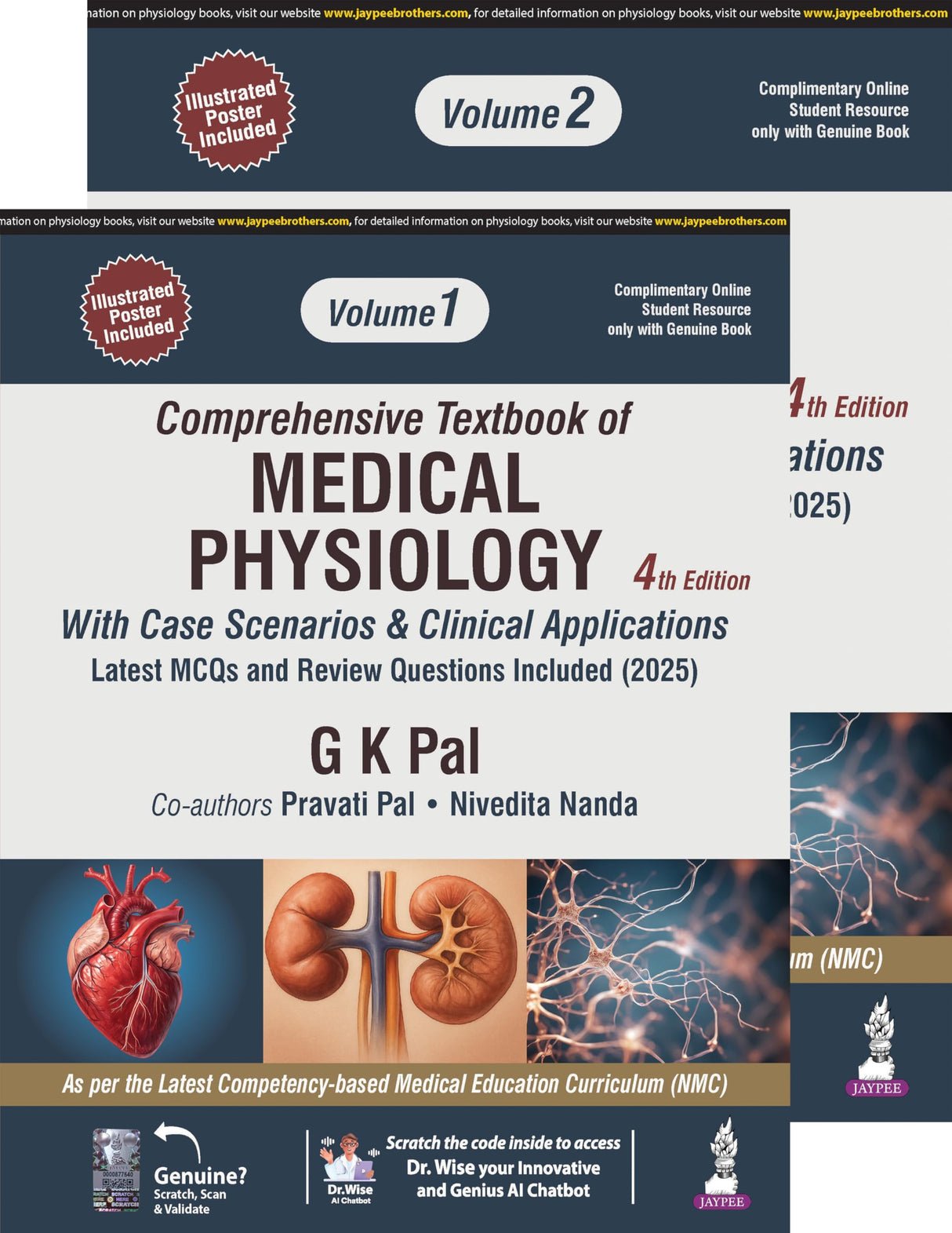 COMPREHENSIVE TEXTBOOK OF MEDICAL PHYSIOLOGY(2VOLS) WITH CASE SCENARIOS & CLINICAL APPLICATIONS - Retail Maharaj