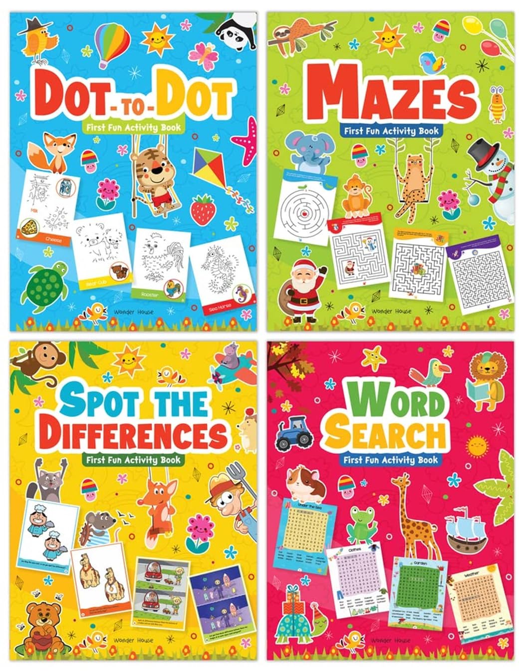My First Fun Activity Books: Fun & Challenging Mazes for Kids | Boost Problem-Solving & Logic | Ages 4–8 | 3 Hours of Screen-Free Fun - Retail Maharaj