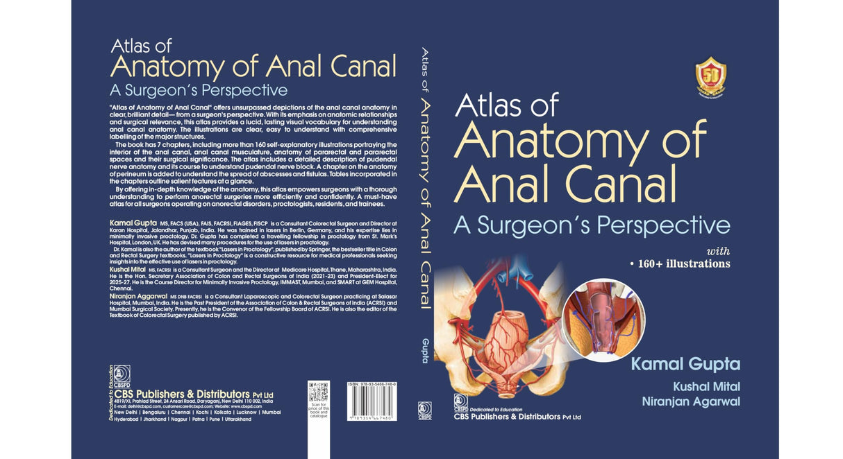 Atlas Of Anatomy Of Anal Canal A Surgeons Perspective (Hb 2024) - Retail Maharaj