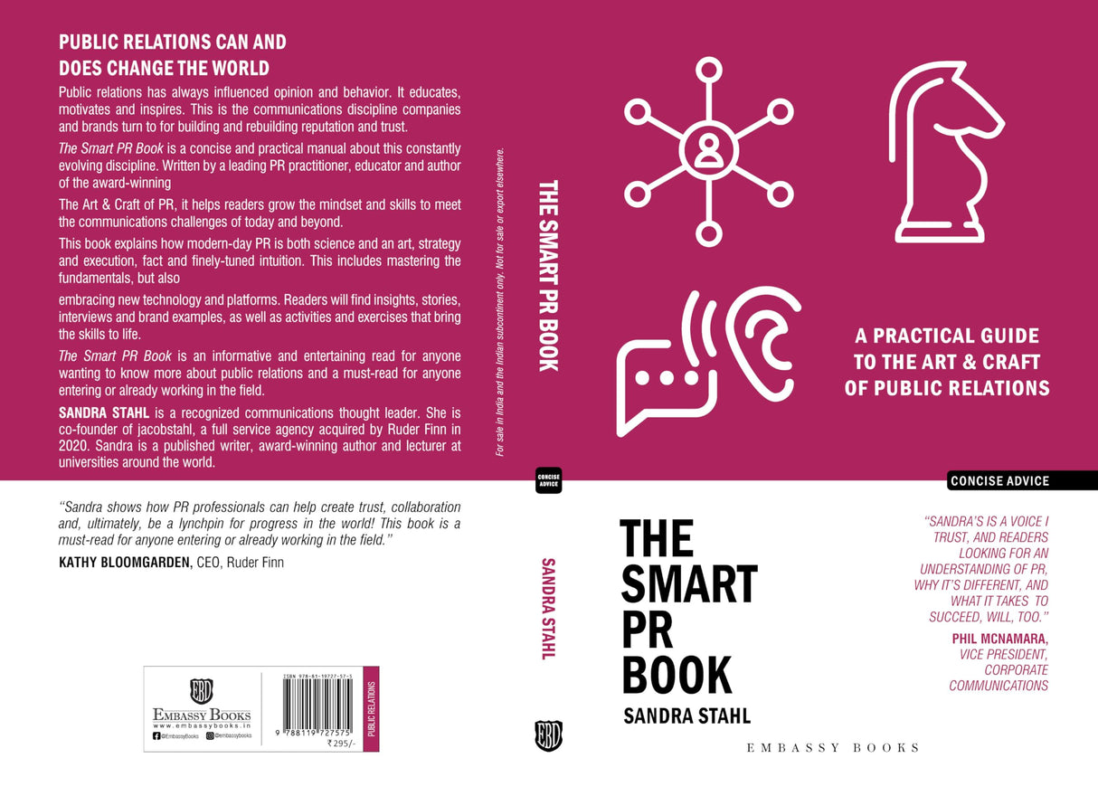 The Smart PR Book: A Practical Guide to the Art & Craft of Public Relations - Retail Maharaj
