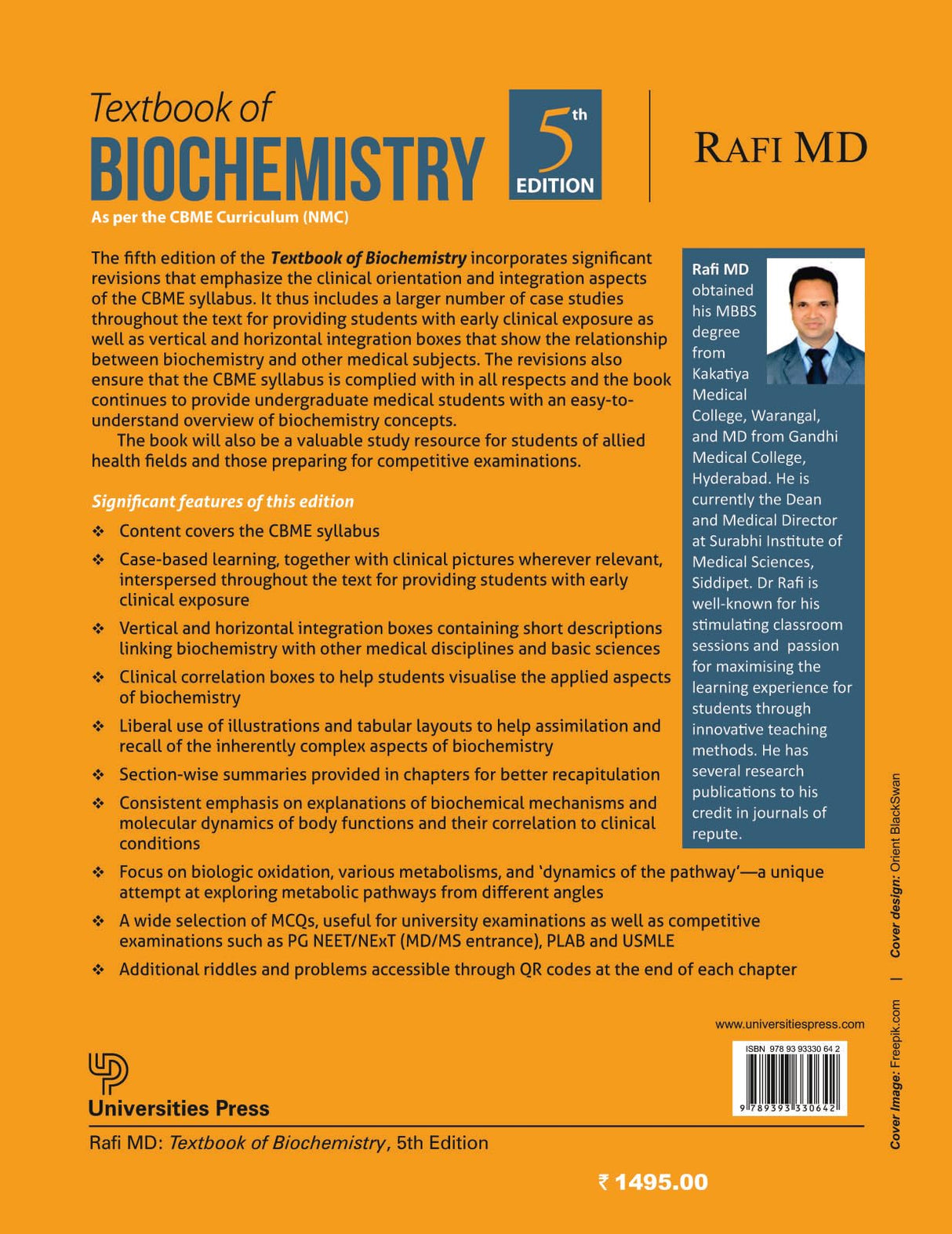 Textbook of Biochemistry, 5th Edition - Retail Maharaj