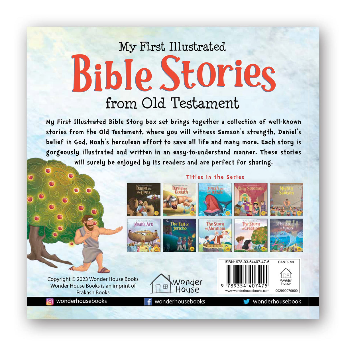 My First Illustrated Bible Stories Old Testament (Boxed Set of 10 Books) - Retail Maharaj