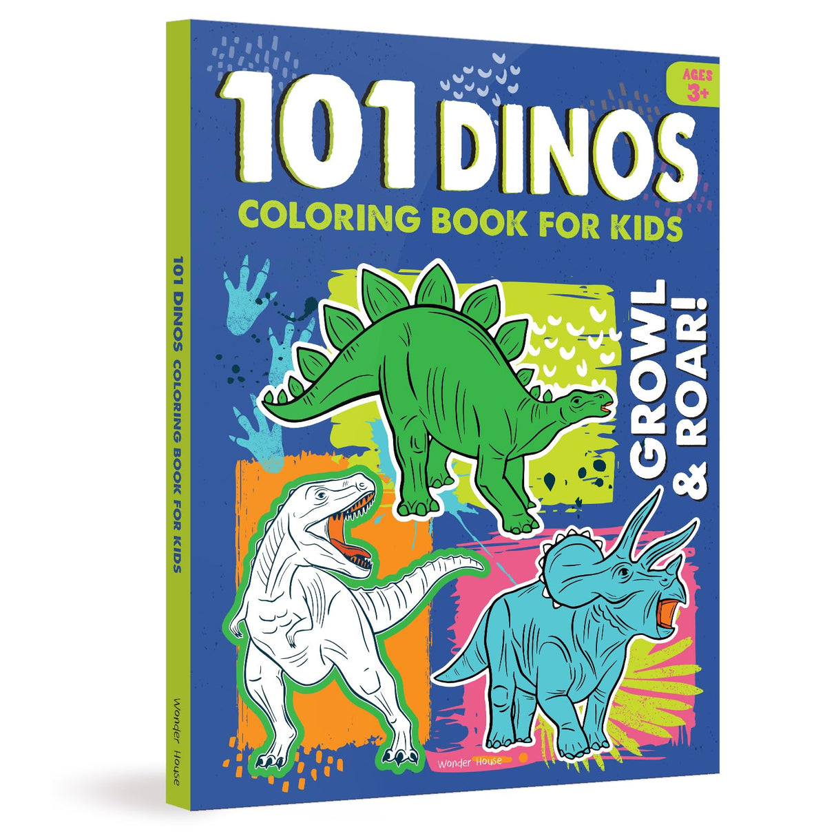 101 DINO Coloring Book For Kids - Retail Maharaj