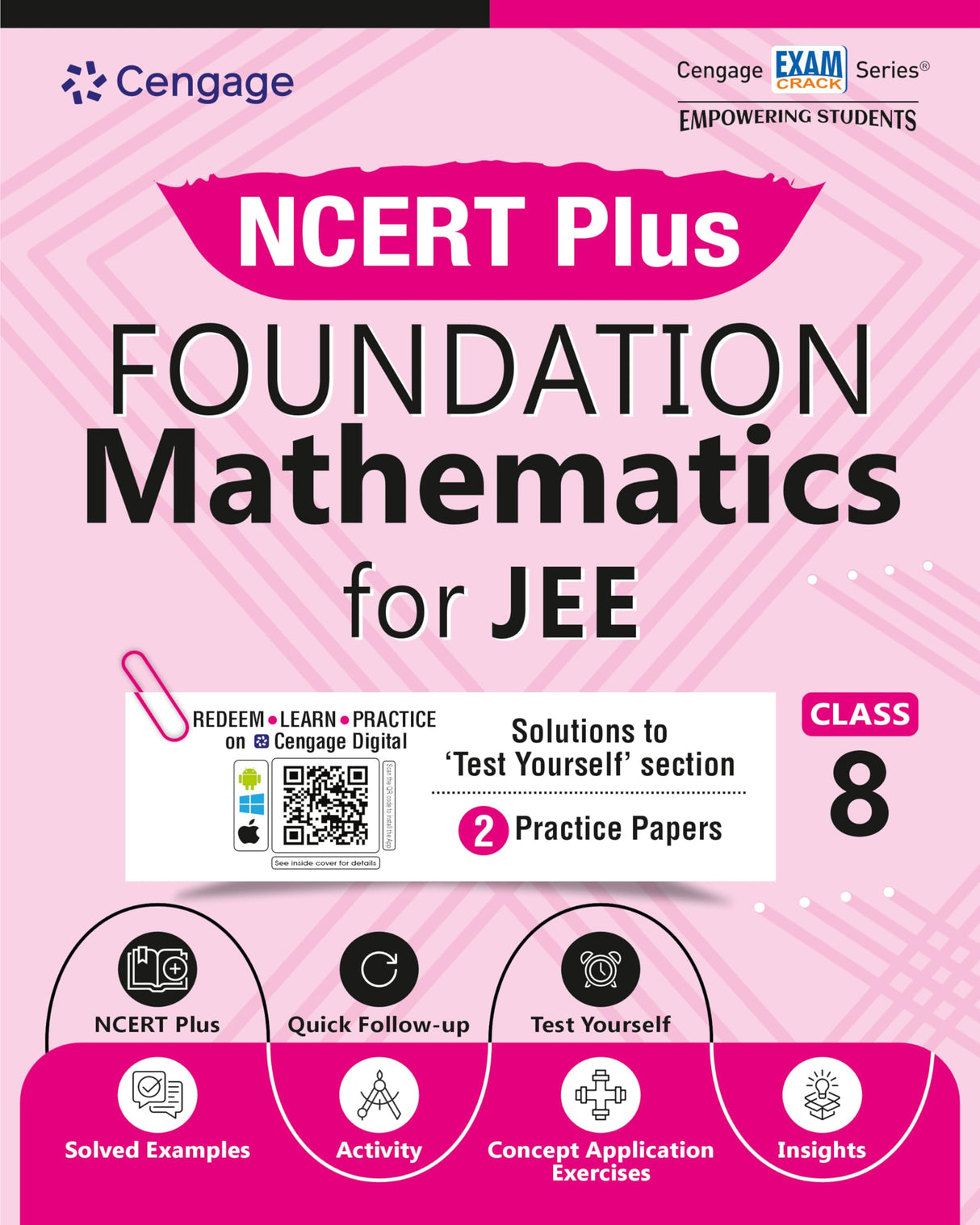 Cengage NCERT Plus Foundation Mathematics for JEE: Class 8 - Retail Maharaj