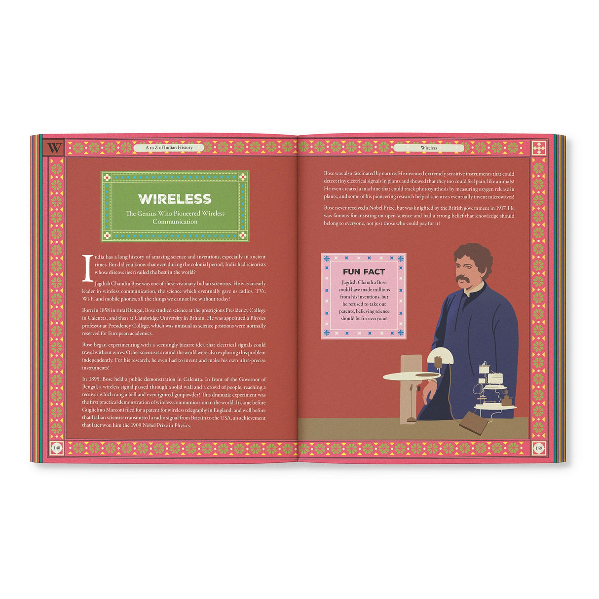 A-Z of Indian History: 80 Fun Stories from Ancient India to Independence: 80 Fun Stories from Ancient India to Independence | Cool Trivia, Bright Full-Coloured Illustrations | Ages 10+ - Retail Maharaj