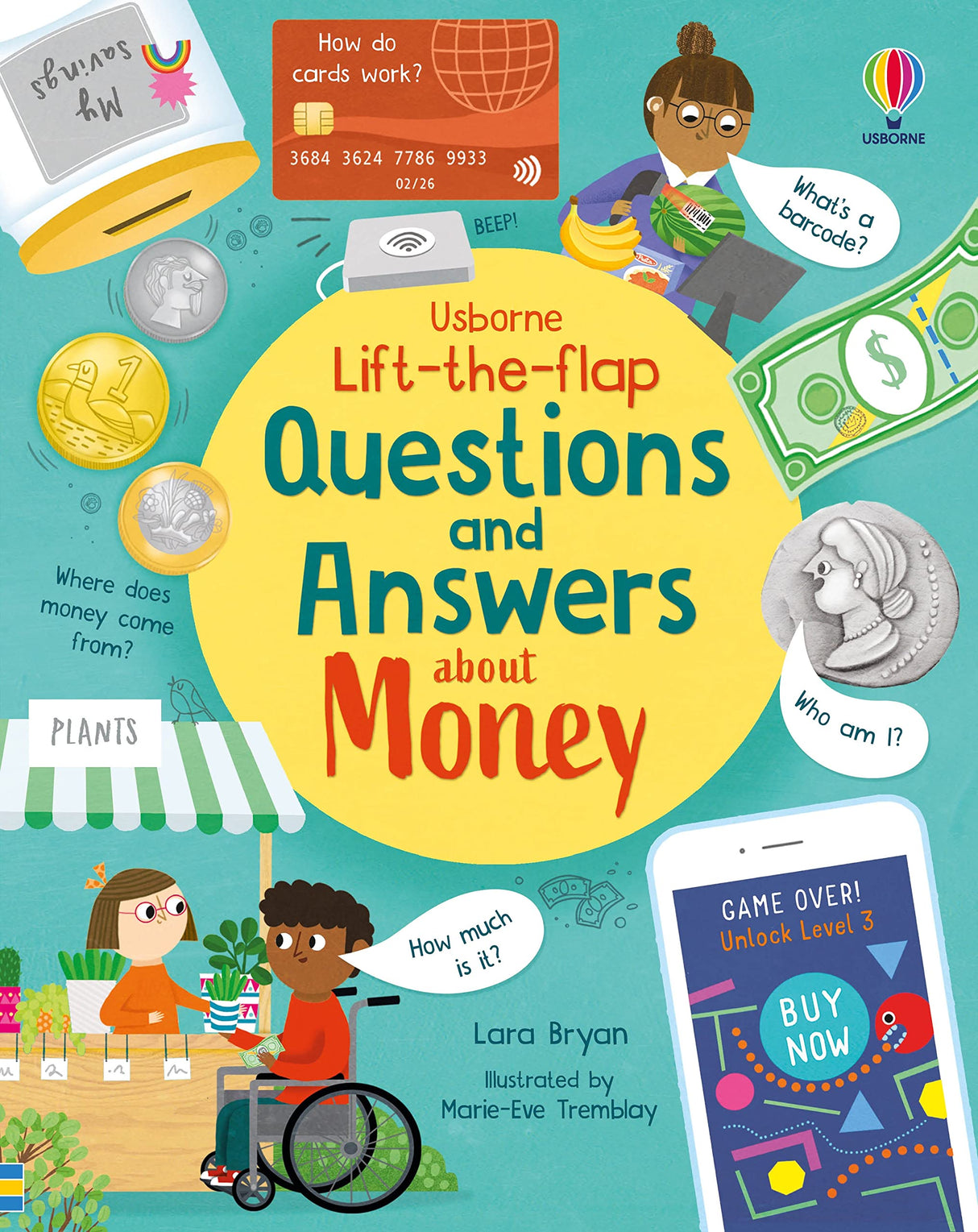 Lift-The-Flap Questions And Answers About Money - Retail Maharaj