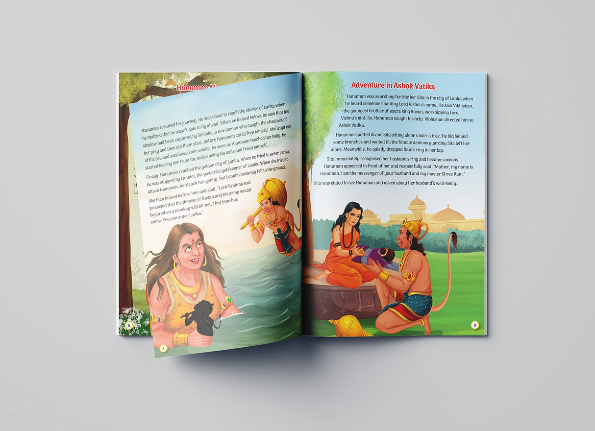 Tales from Hanuman For Children: Tales from Indian Mythology - Retail Maharaj