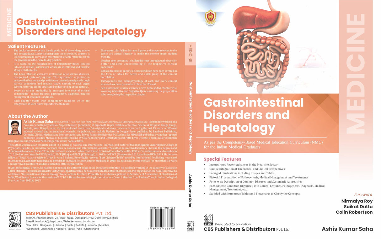 MEDICINE GASTROINTESTINAL DISORDERS AND HEPATOLOGY (PB 2025) (ISBN - 9789348426659 ) - Retail Maharaj