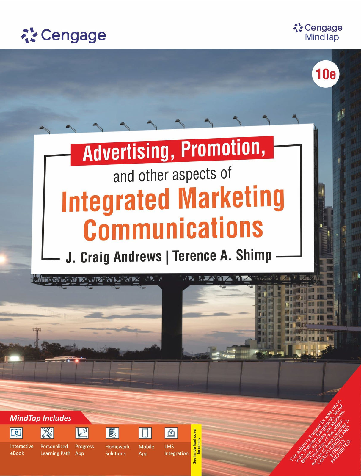Advertising, Promotion, and other aspects of Integrated Marketing Communications with MindTap, 10th Edition - Retail Maharaj