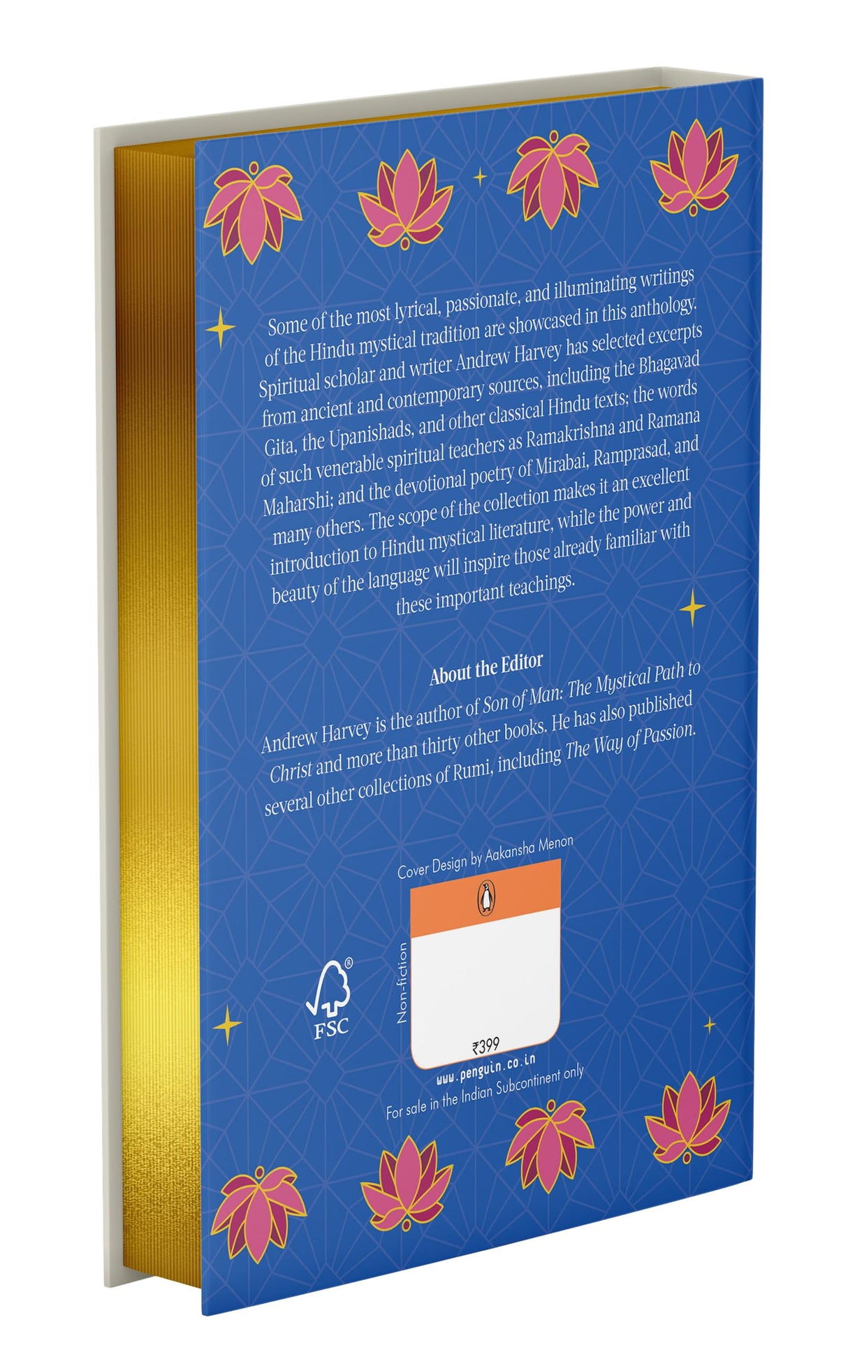 Teachings of the Hindu Mystics: A Spiritual Journey Through Hindu Poetry and Philosophy | Premium Hardback Edition with Gold-gilded Edges, Perfect for Gifting - Retail Maharaj