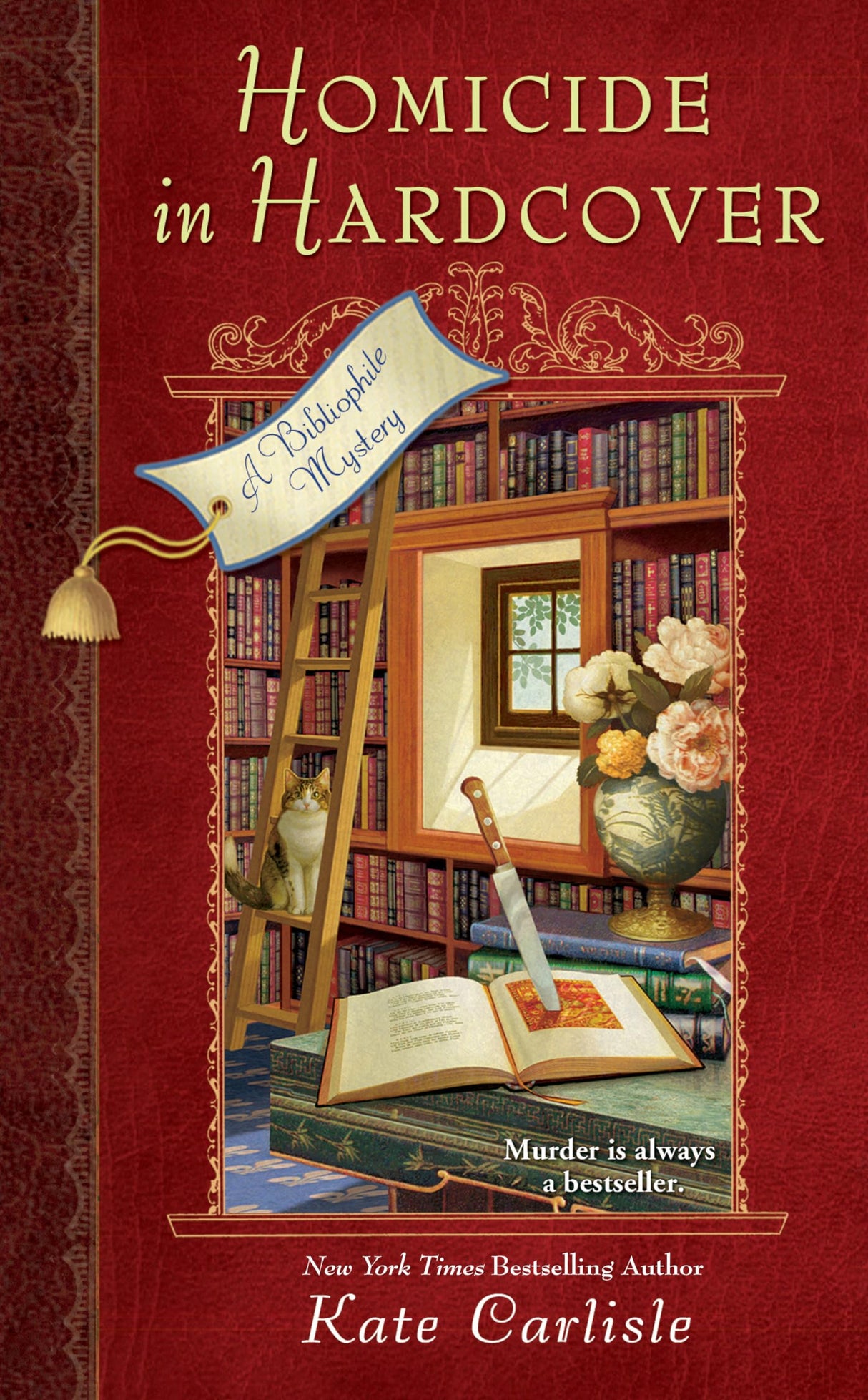 Homicide in Hardcover: A Bibliophile Mystery: 1 - Retail Maharaj