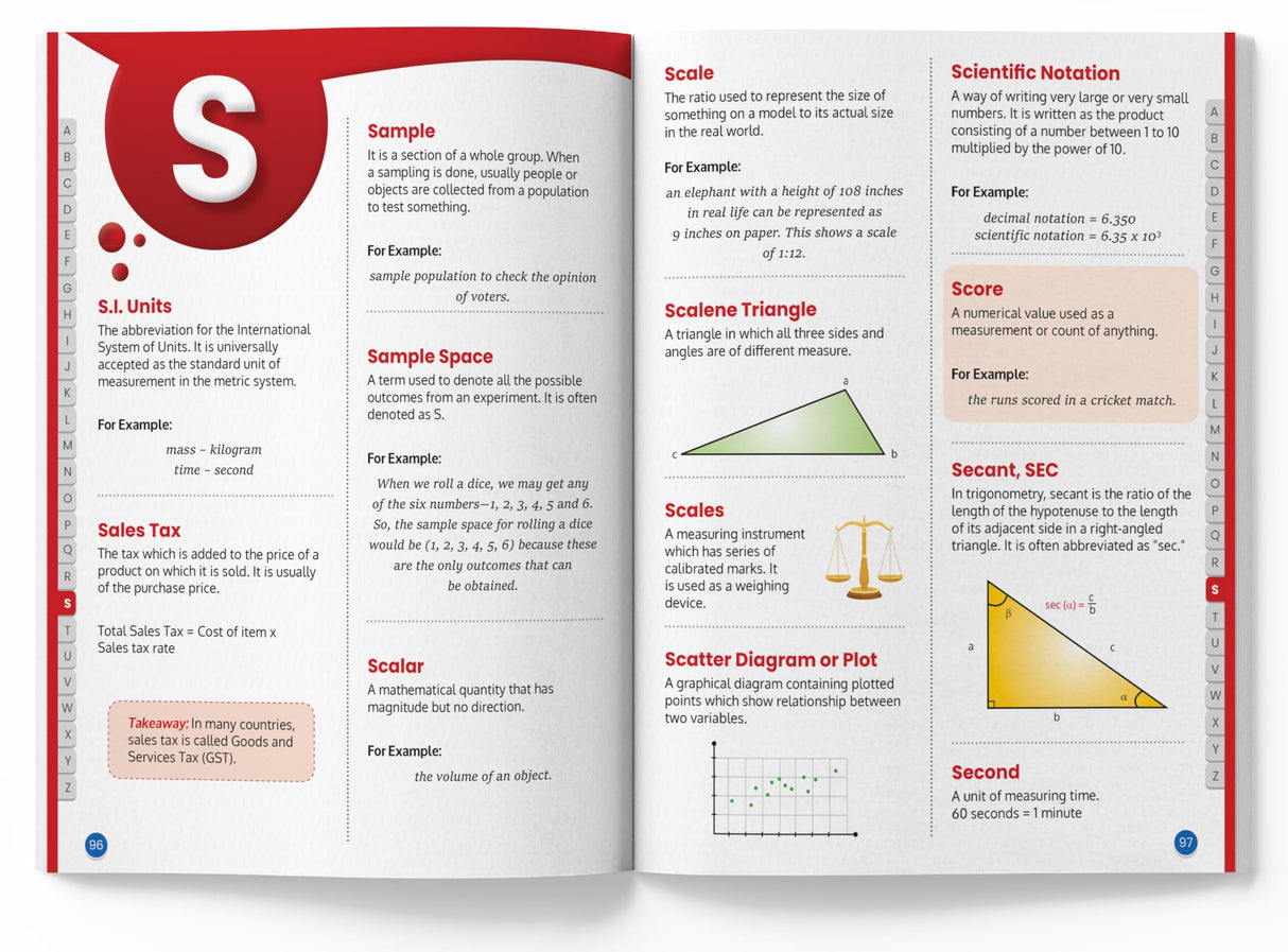 Illustrated Maths Dictionary - Retail Maharaj