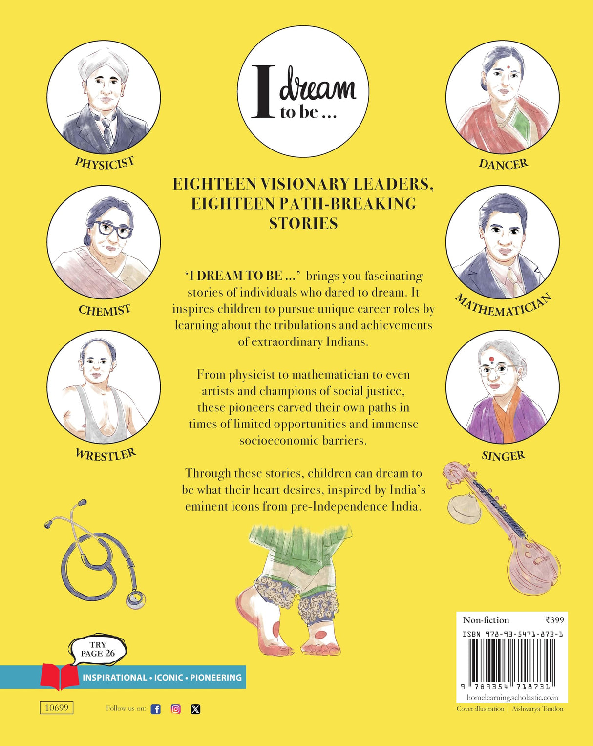 I DREAM TO BE: INDIA'S ICONS FROM HISTORY - Retail Maharaj