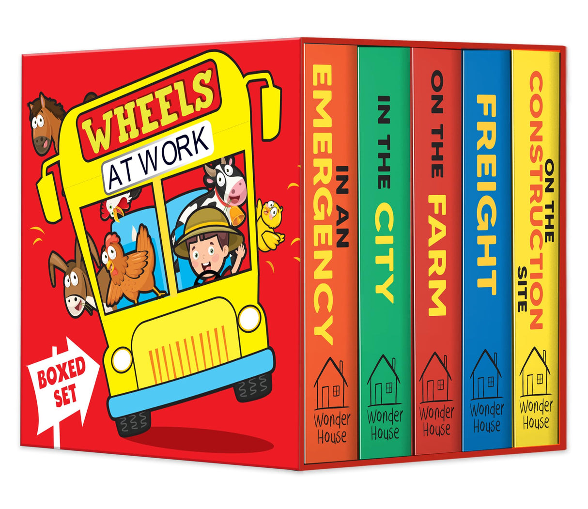Wheels at Work (Boxed Set) - Retail Maharaj