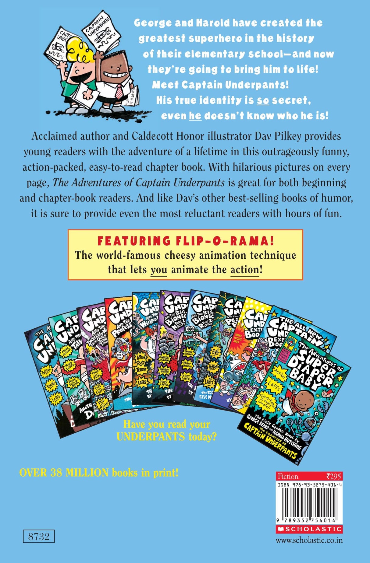CAPTAIN UNDERPANTS #01: THE ADVENTURES OF CAPTAIN UNDERPANTS - Retail Maharaj