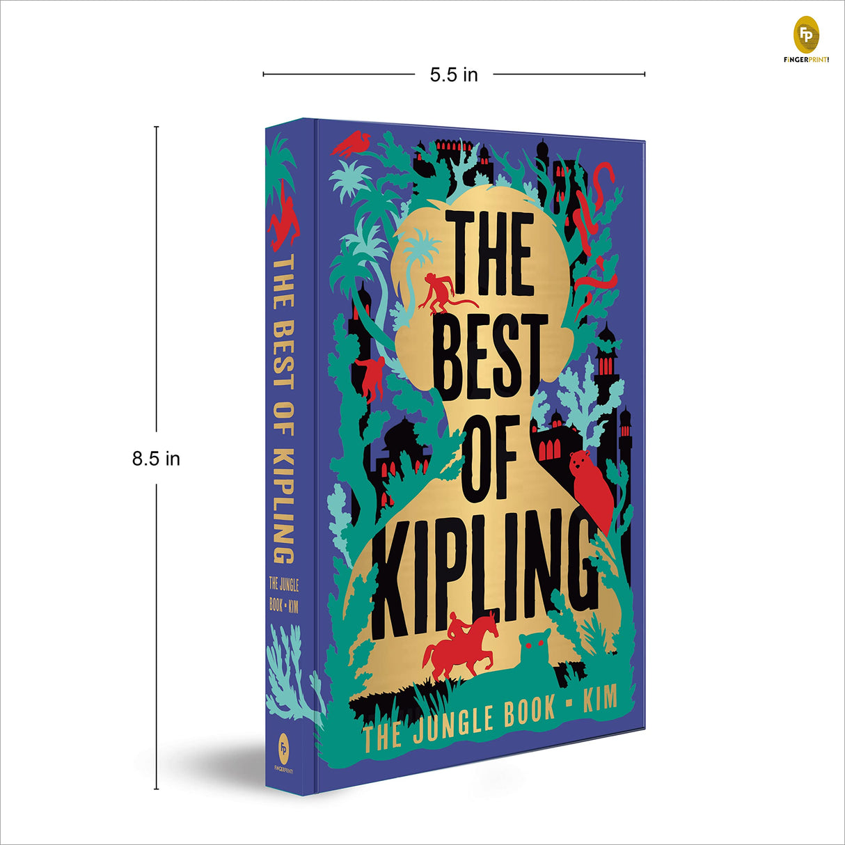 The Best of Kipling - The Jungle Book, Kim (Deluxe Hardbound Edition) - Retail Maharaj