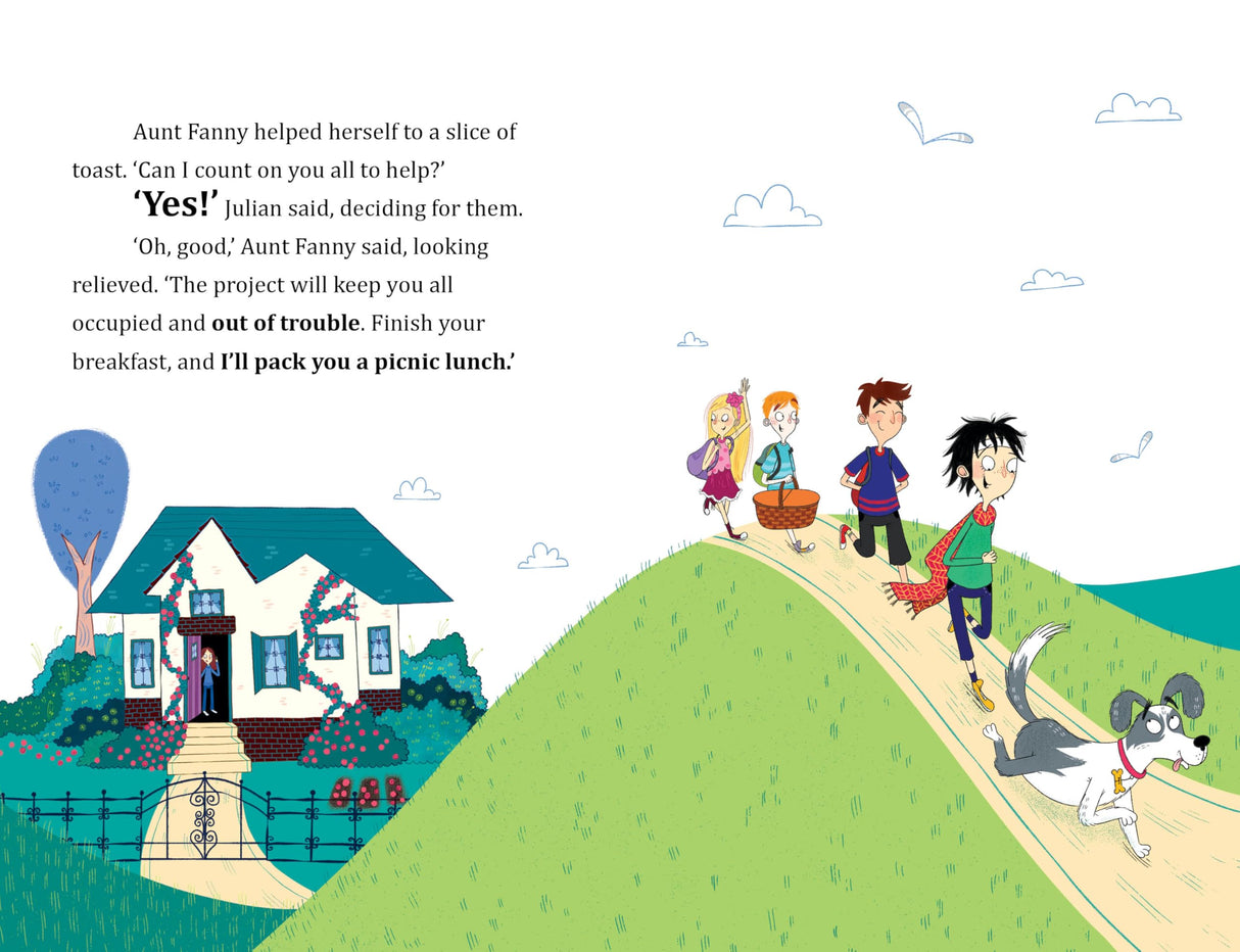 FAMOUS FIVE COLOUR SHORT STORIES: TIMMY AND THE TREASURE - Retail Maharaj