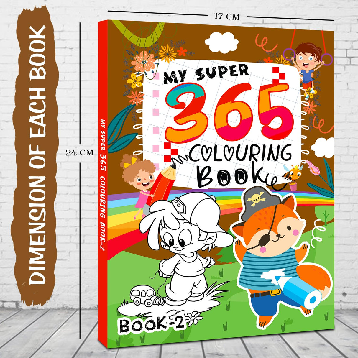 Hello Friend Books My Super Colouring Book HCB-002 - Retail Maharaj