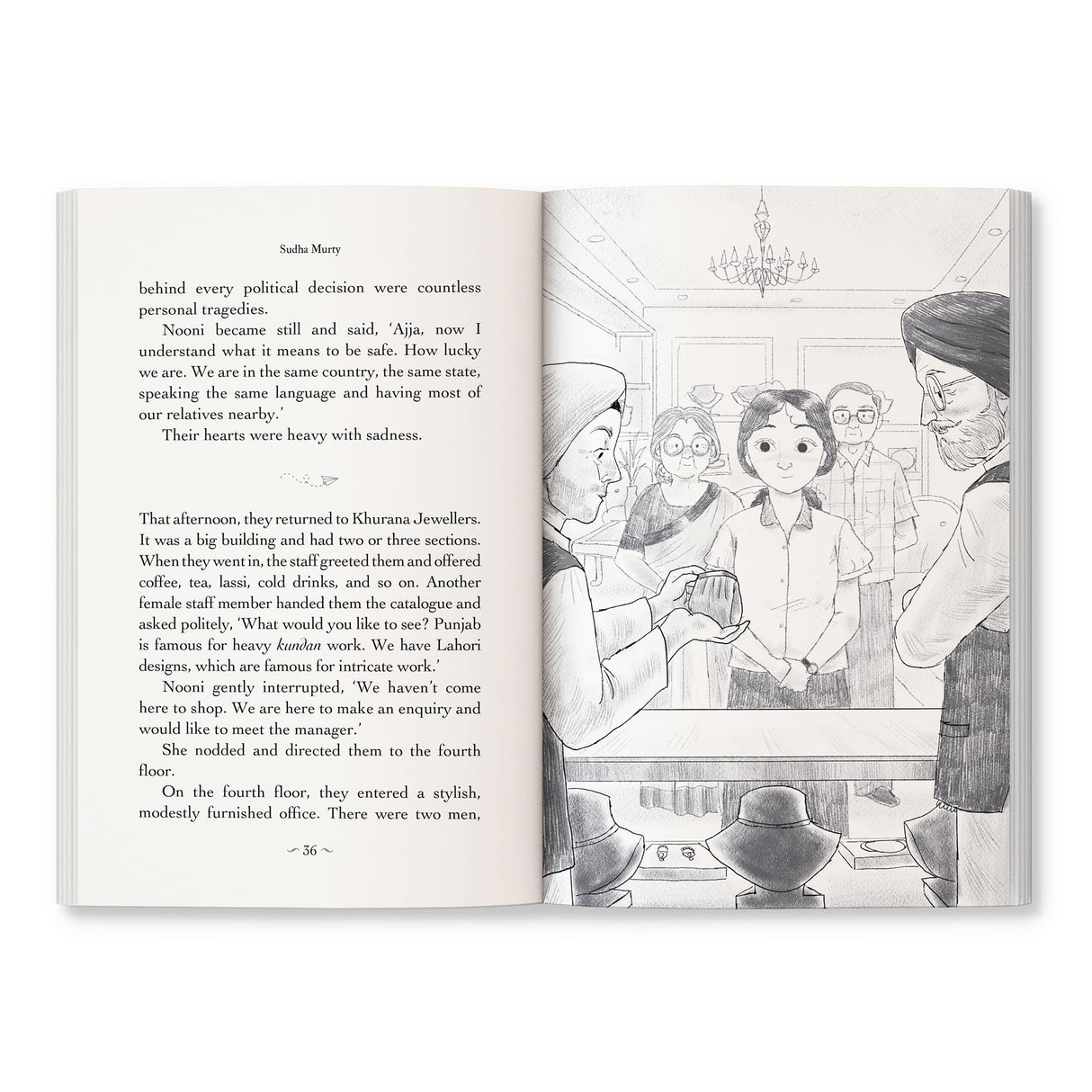 The Magic of the Lost Earrings: A New Nooni Adventure by Sudha Murty | A Story of History, Family Bonds and Hidden Treasures | Ages 9+ - Retail Maharaj
