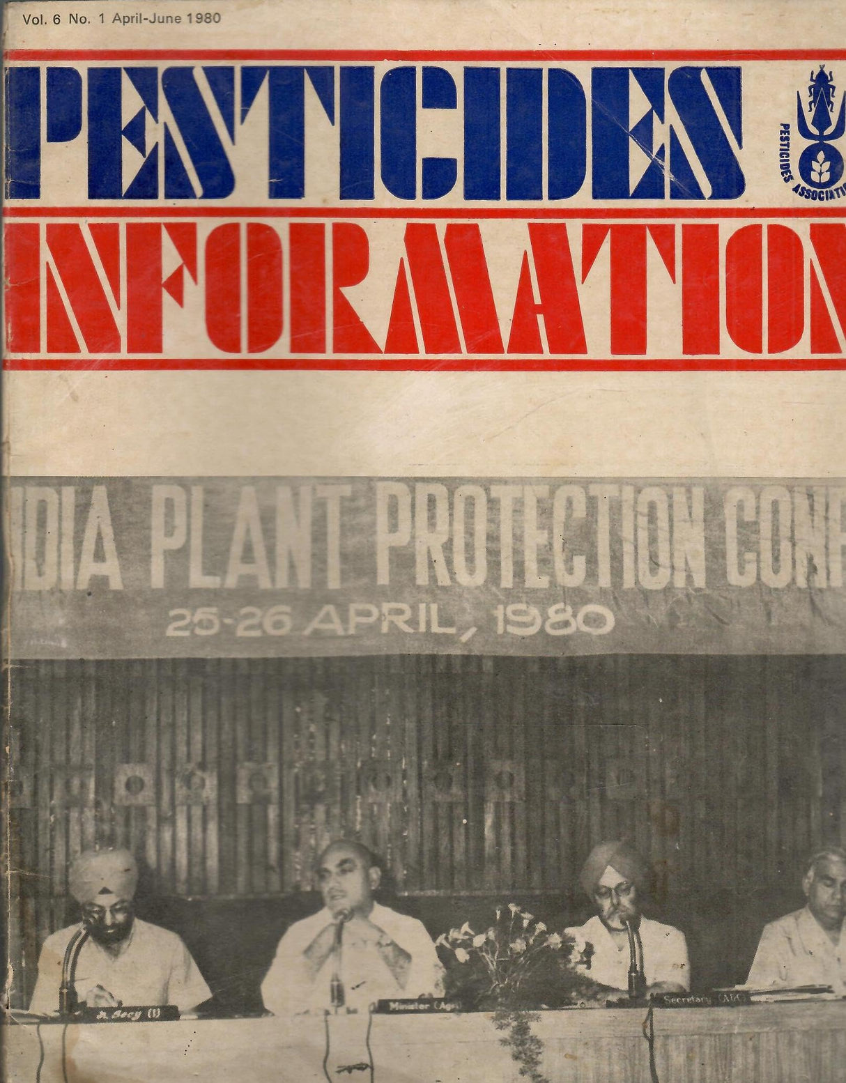 Pesticides Information - Vol. 6 No. 1 To 4 , April 1980 To March 1981 ( Set Of 4 Books )