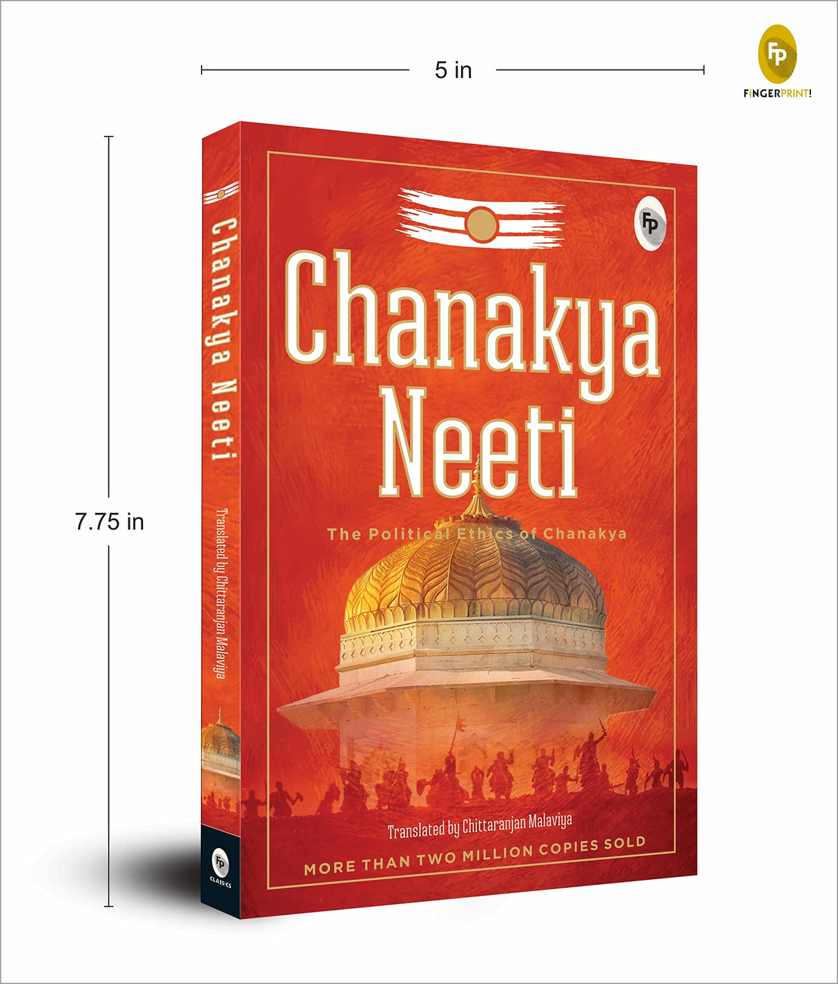 Chanakya Neeti - The Political Ethics of Chanakya (Gold Foil) - Retail Maharaj