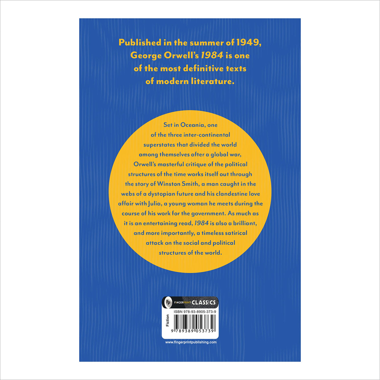 1984 by George Orwell | A Timeless Tale of Surveillance, Power & Rebellion | Classic Literature Bestseller | Must-Read Dystopian Fiction | Originial Premium Paperback Edition - Retail Maharaj