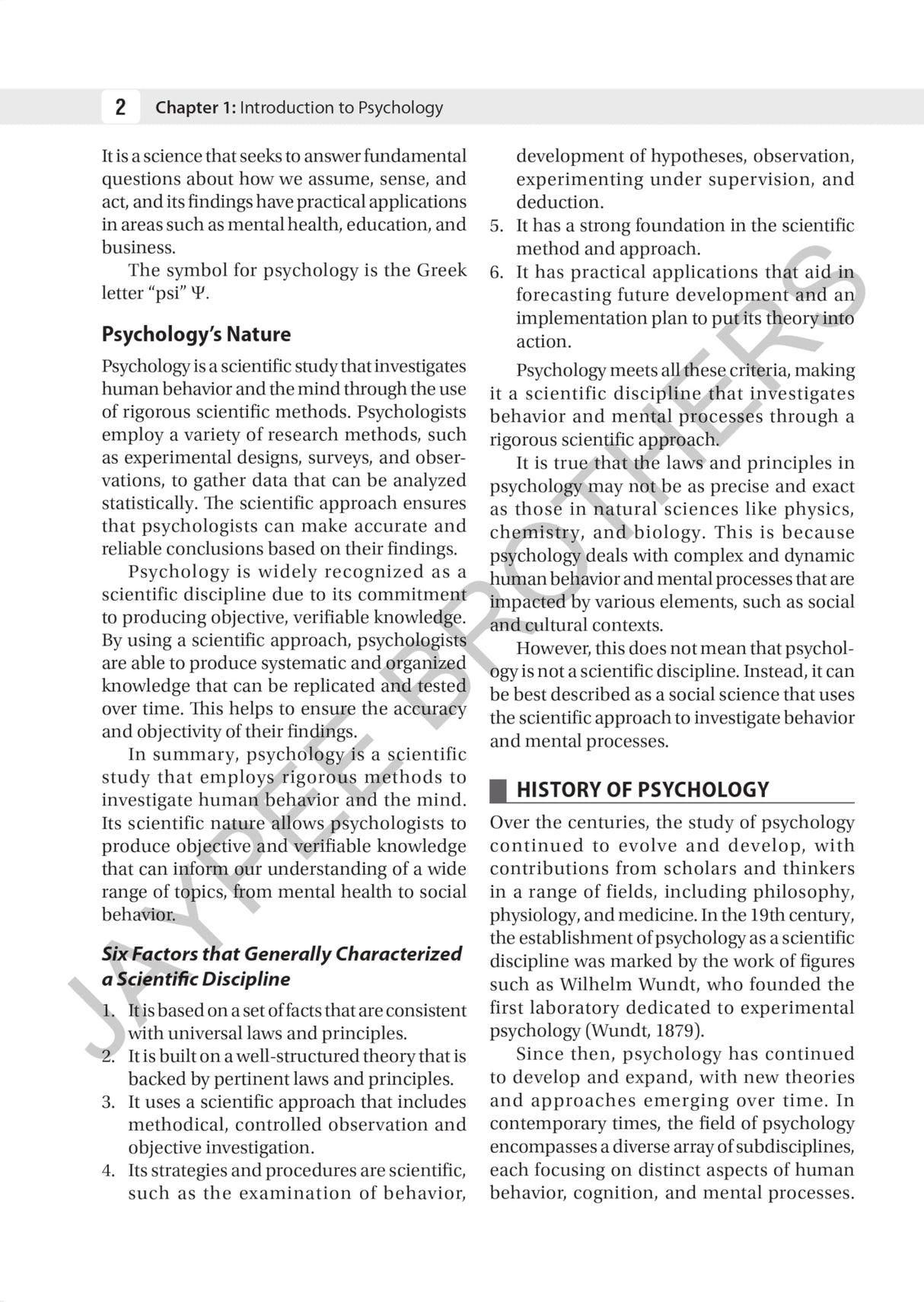 TEXTBOOK OF PSYCHOLOGY - Retail Maharaj