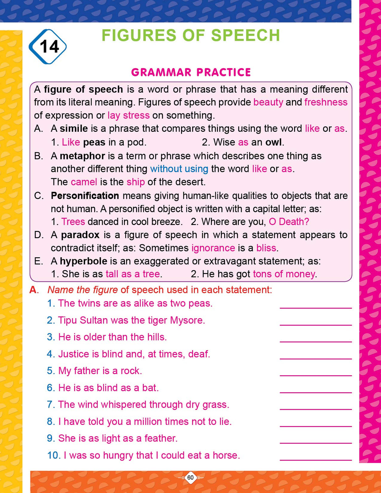 Graded English Grammar Practice Books 8 for Kids Age 5-12 Years – Fun Exercises, Colourful Illustrations, Alphabet, Grammar Concepts, Parts of Speech, and Independent Learning for Early and Advanced Learners - Retail Maharaj