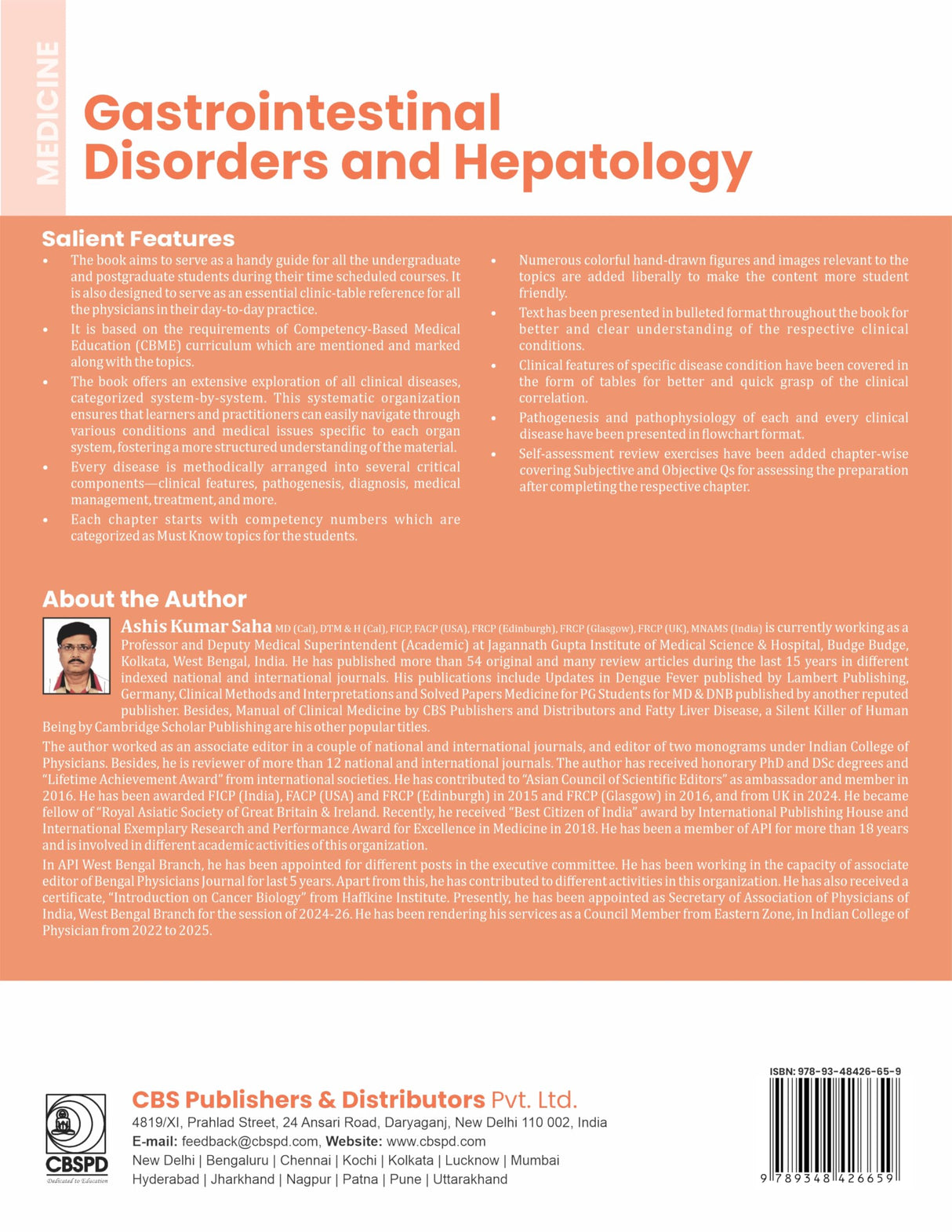 MEDICINE GASTROINTESTINAL DISORDERS AND HEPATOLOGY (PB 2025) (ISBN - 9789348426659 ) - Retail Maharaj