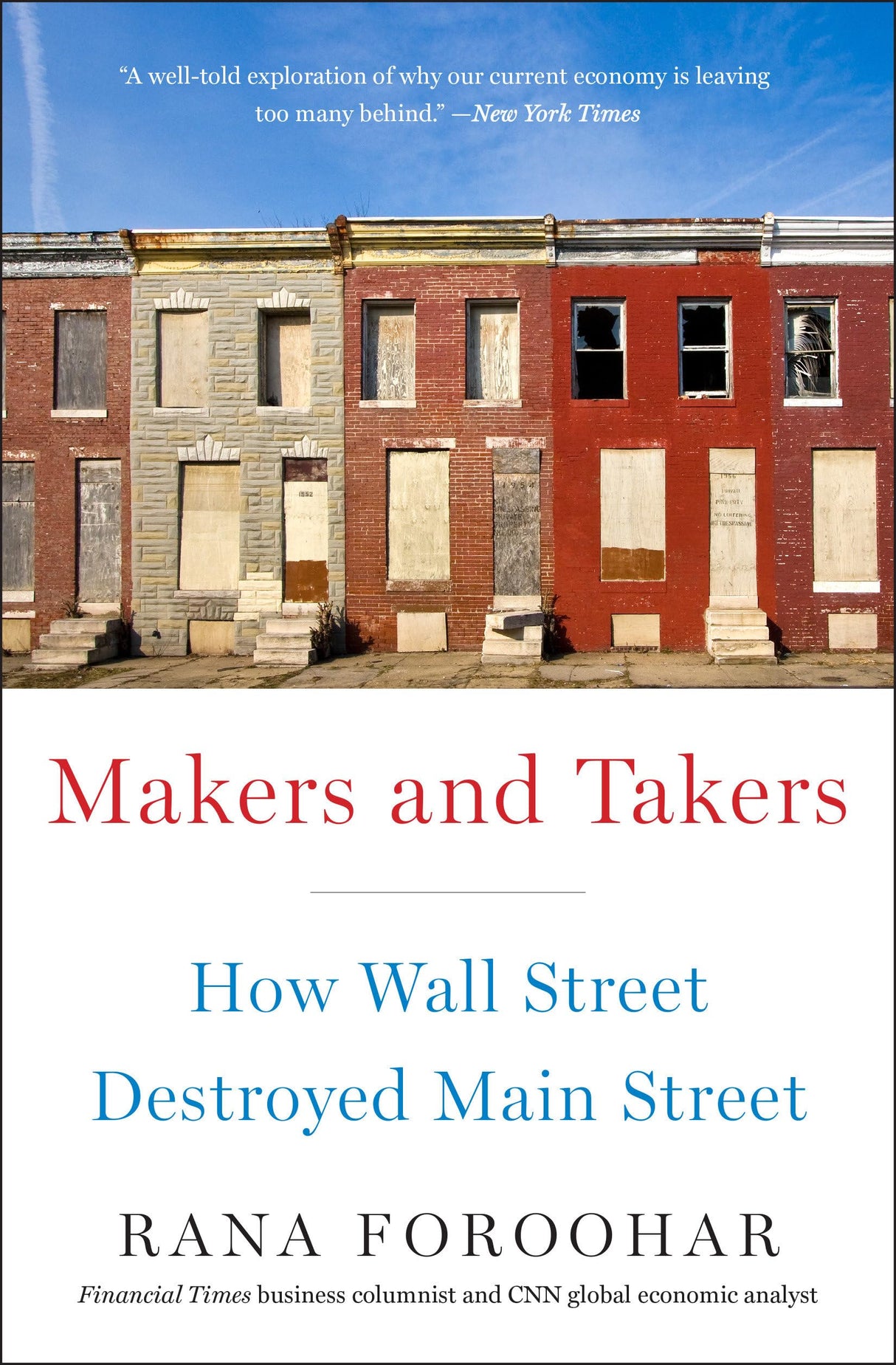 Makers and Takers - Retail Maharaj