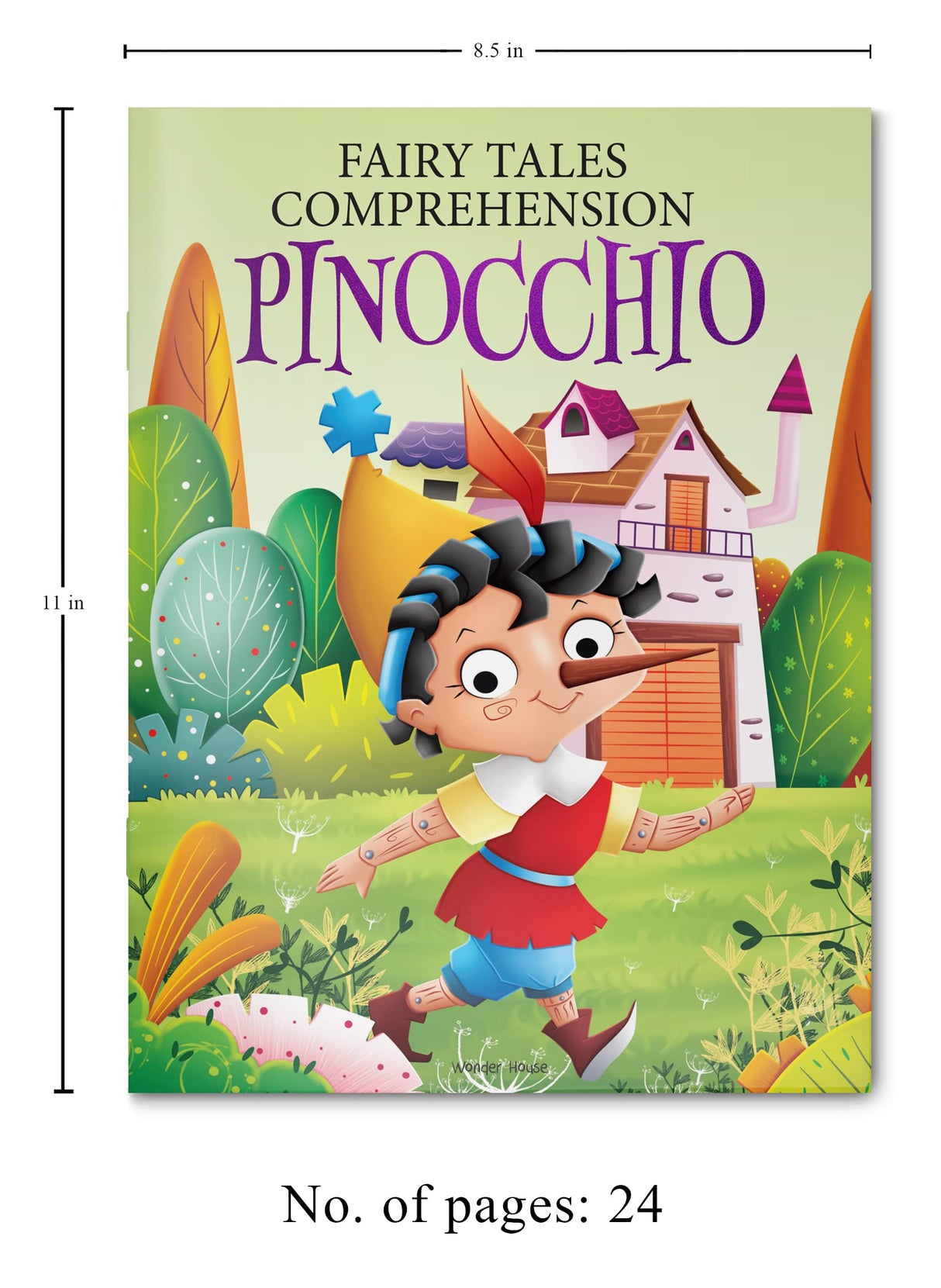 Fairy Tales Comprehension – Pinocchio A Classic Tale with Questions & Exercises | Develop Vocabulary & Reading Skills | Ages 5–8 | 2+ Hours of Literary Fun - Retail Maharaj