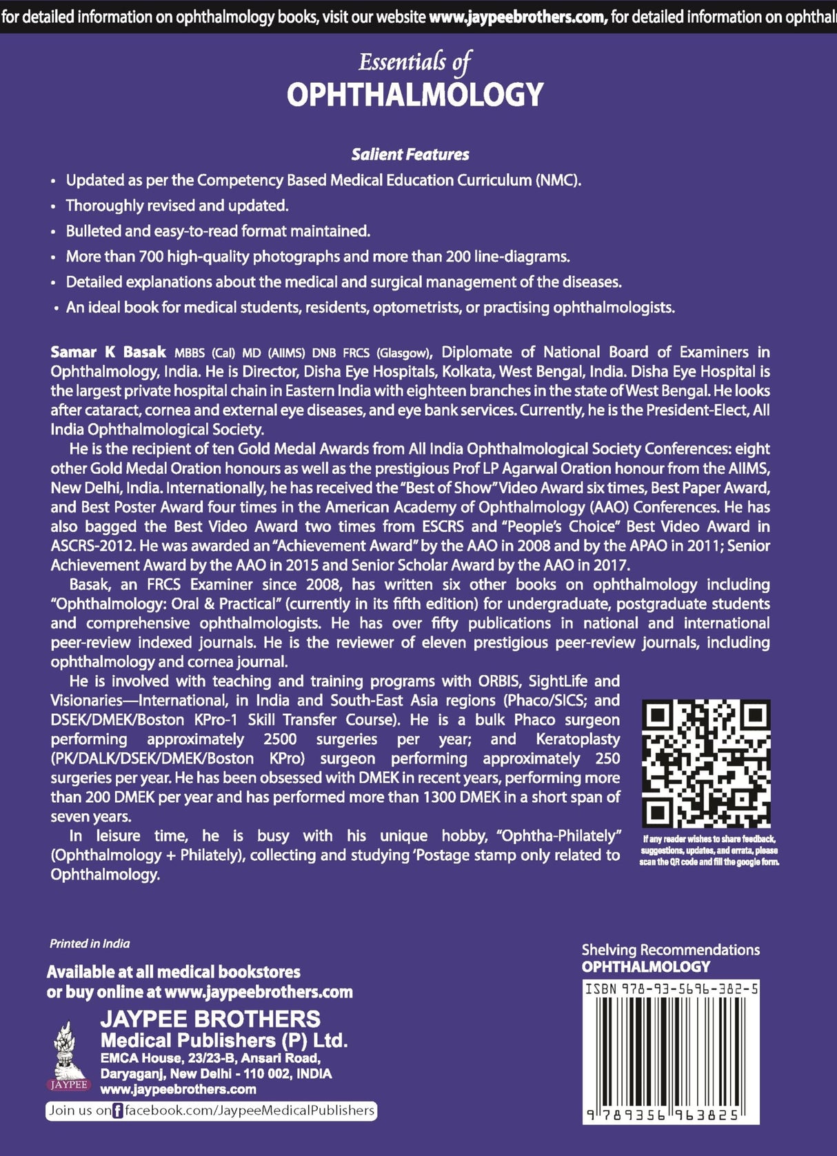 ESSENTIALS OF OPHTHALMOLOGY - Retail Maharaj