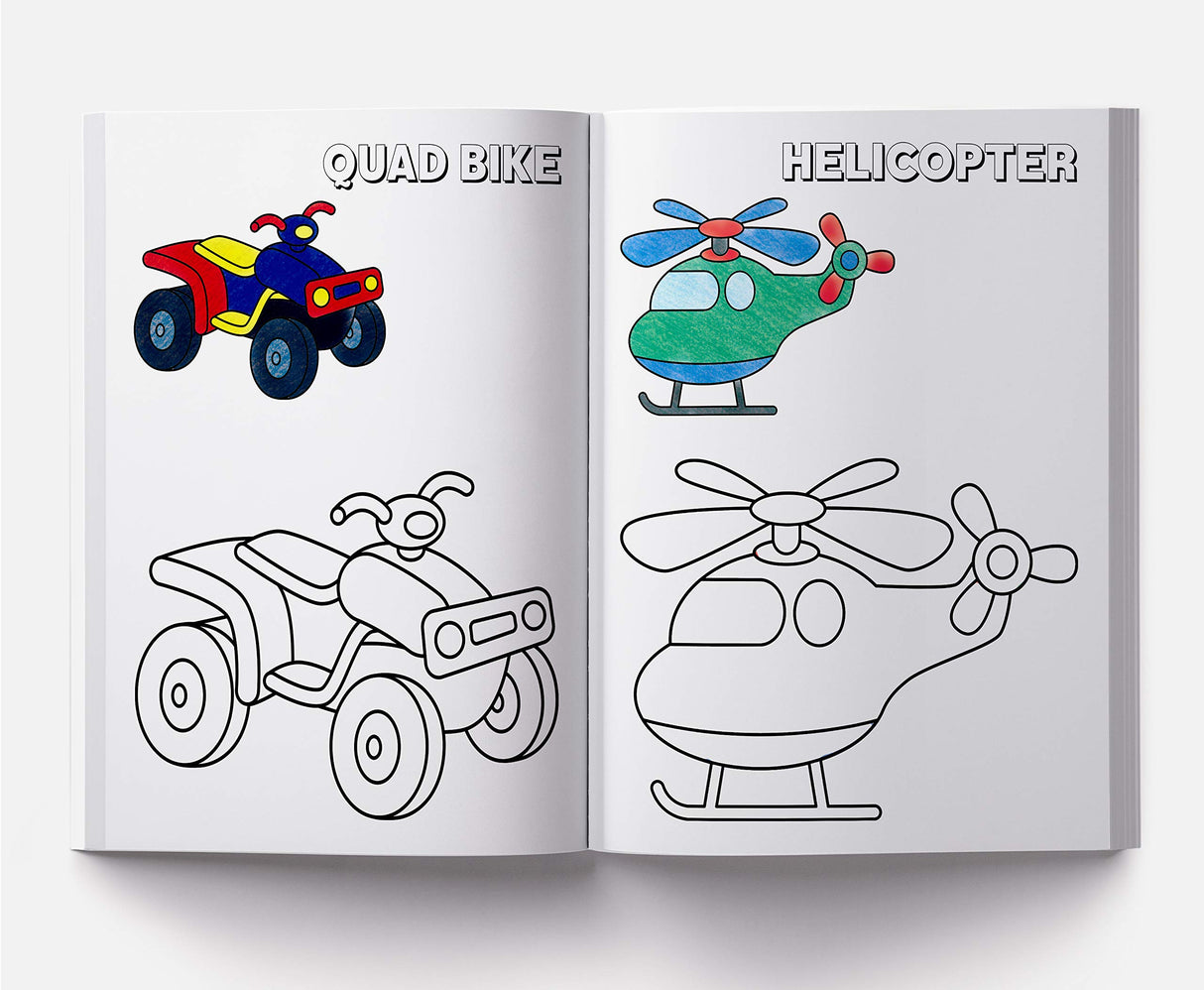 My Big Book of Creative Crayons : A Creative Crayon Copy Colouring Book - Retail Maharaj