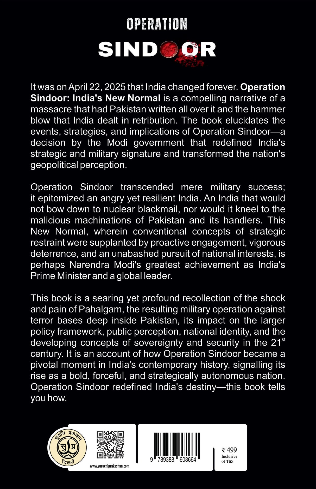 Operation Sindoor : India's New Normal - Retail Maharaj