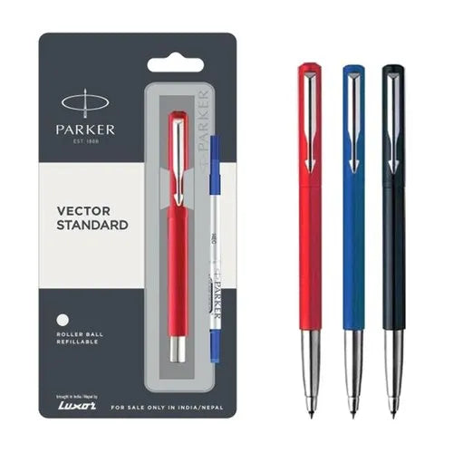 Parker Vector Standard Roller Ball | Assorted Body Colour | Blue Ink (Copy)