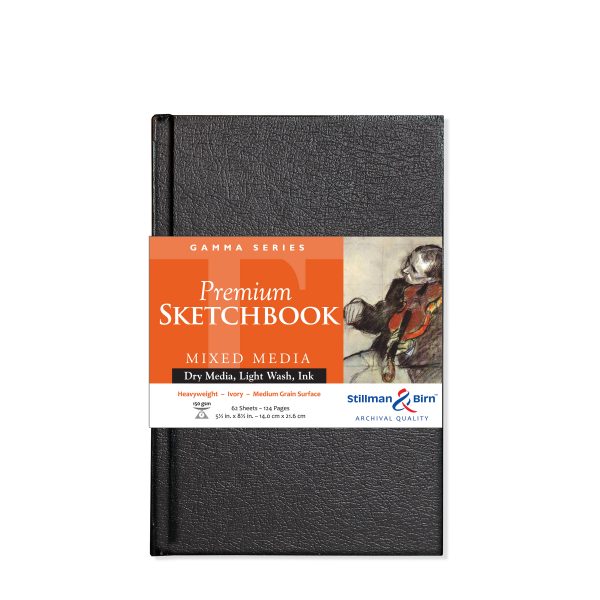 Stillman Birn Gamma Series Ivory Medium Grain Sketchbook - Retail Maharaj