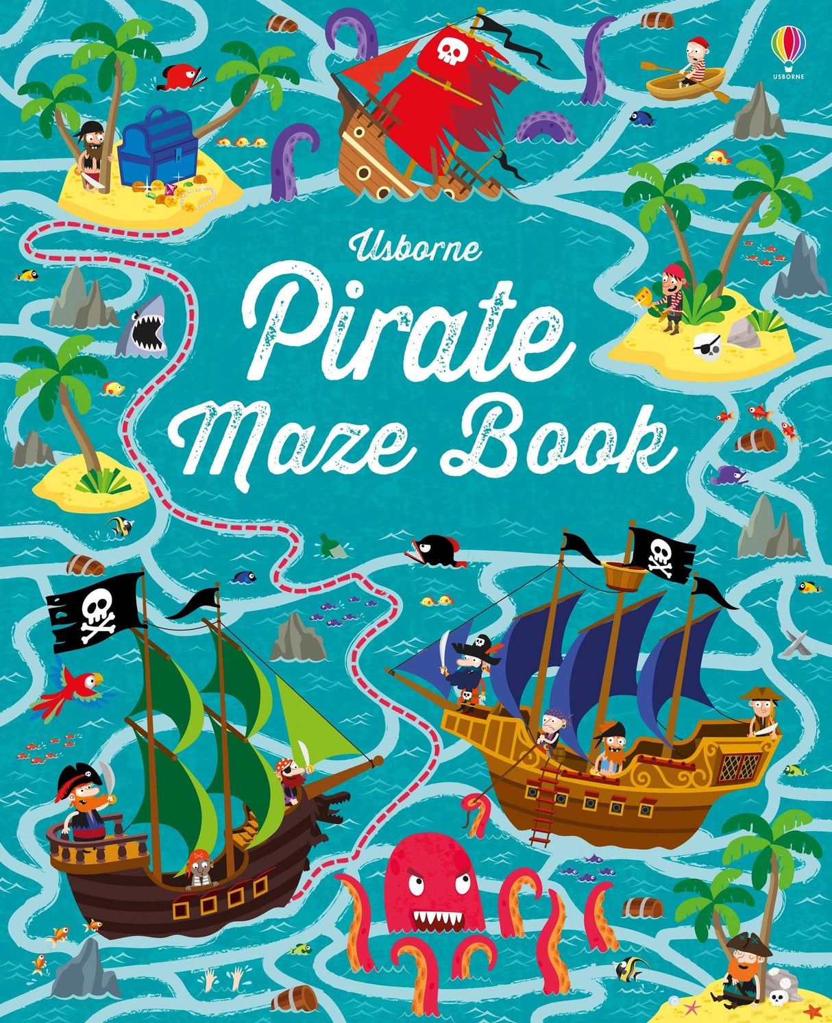 Pirate Maze Book (Maze Books) - Retail Maharaj