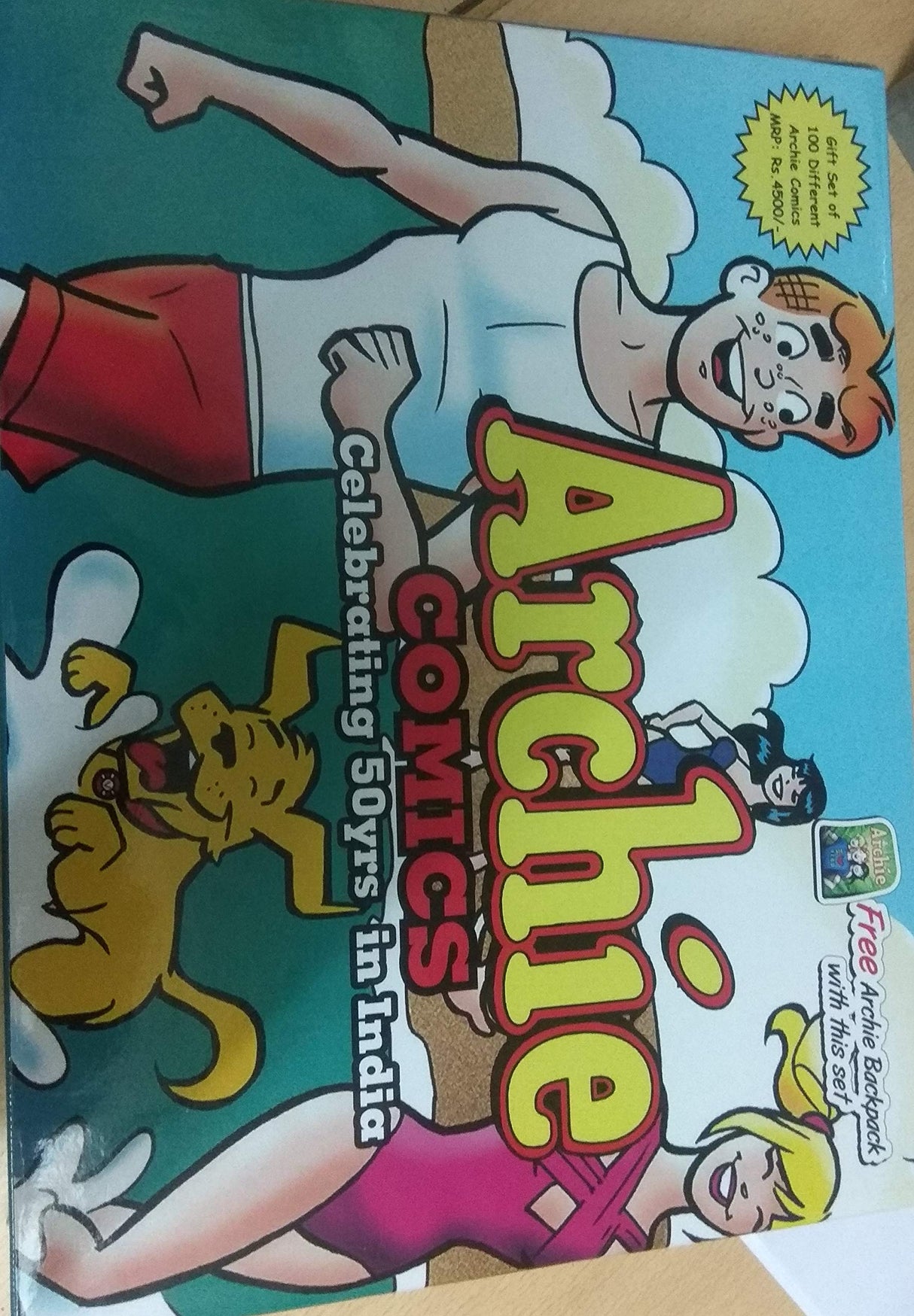 ARCHIE COMICS GIFT SET OF 100 DIFFERENT ARCHIE COMICS FREE ARCHIE BACKPACK - Retail Maharaj