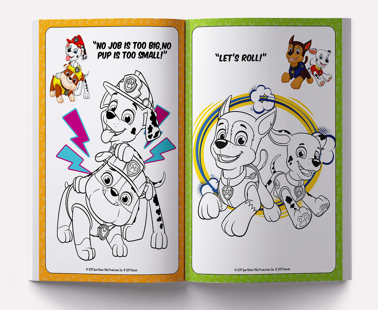 Here to Help! : Paw Patrol Giant Coloring Book For Kids - Retail Maharaj