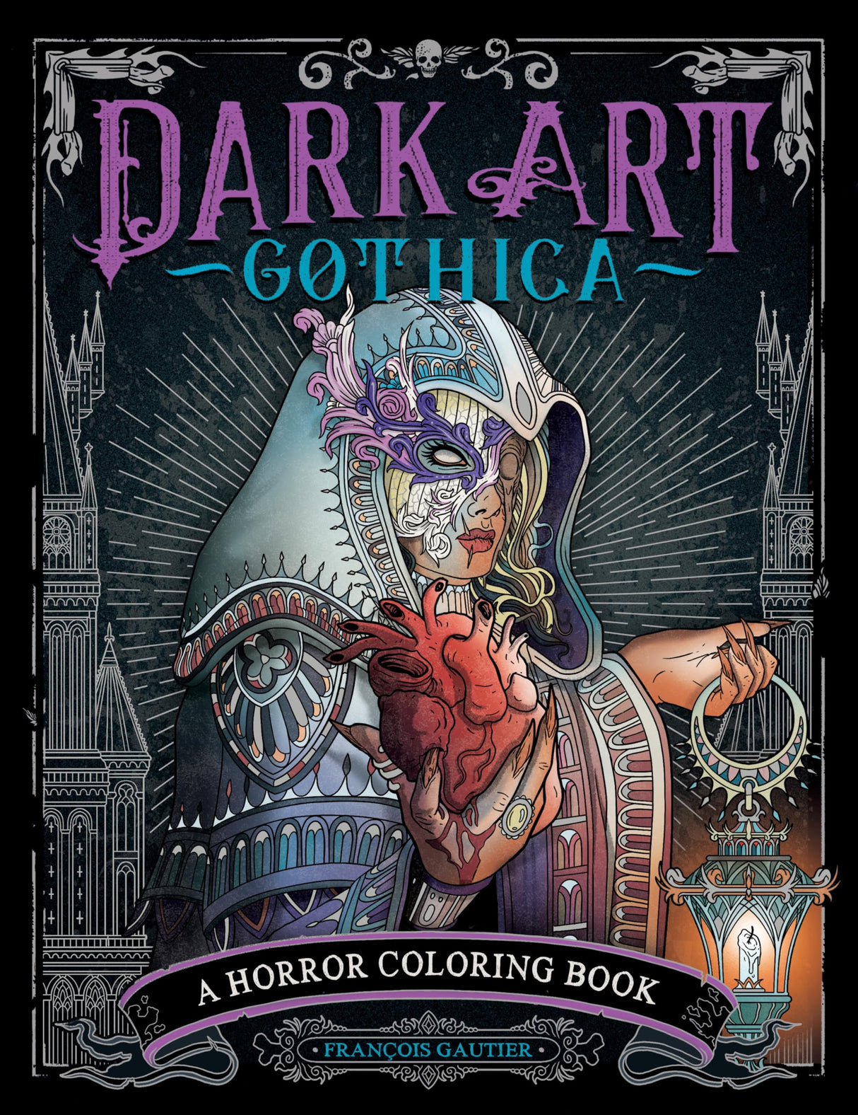 Dark Art Gothica: A Horror Coloring Book - Retail Maharaj