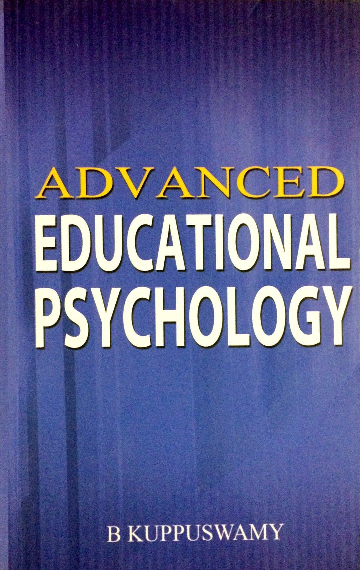 Advanced Educational Psychology - Retail Maharaj