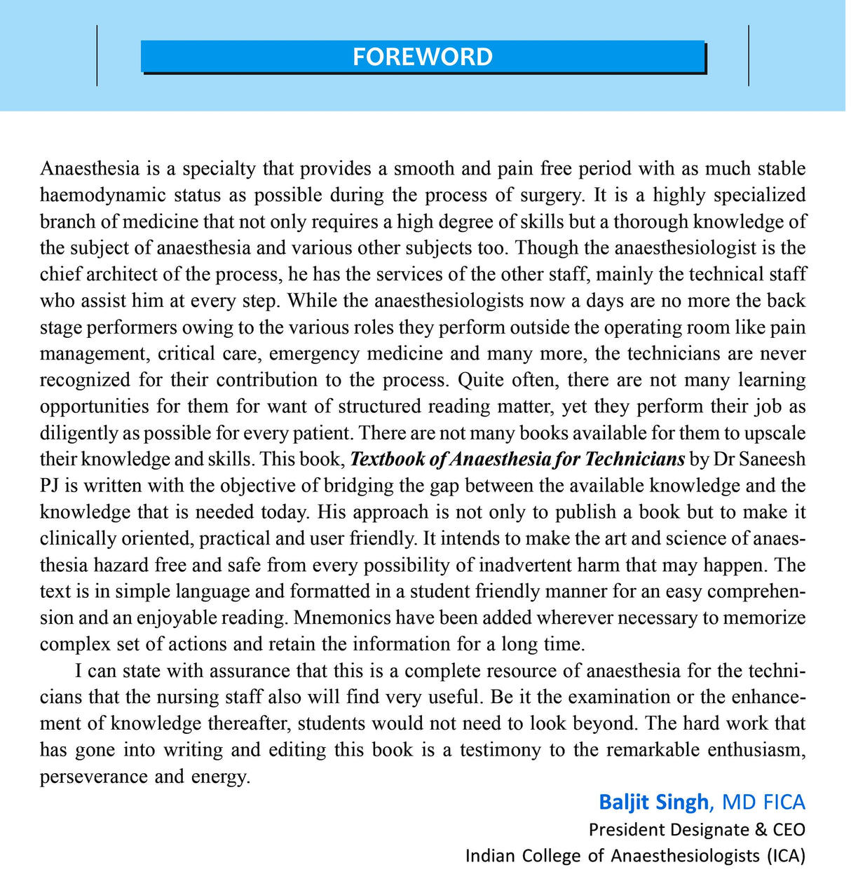 Textbook of Anaesthesia for Technicians (2nd Edition) - Retail Maharaj