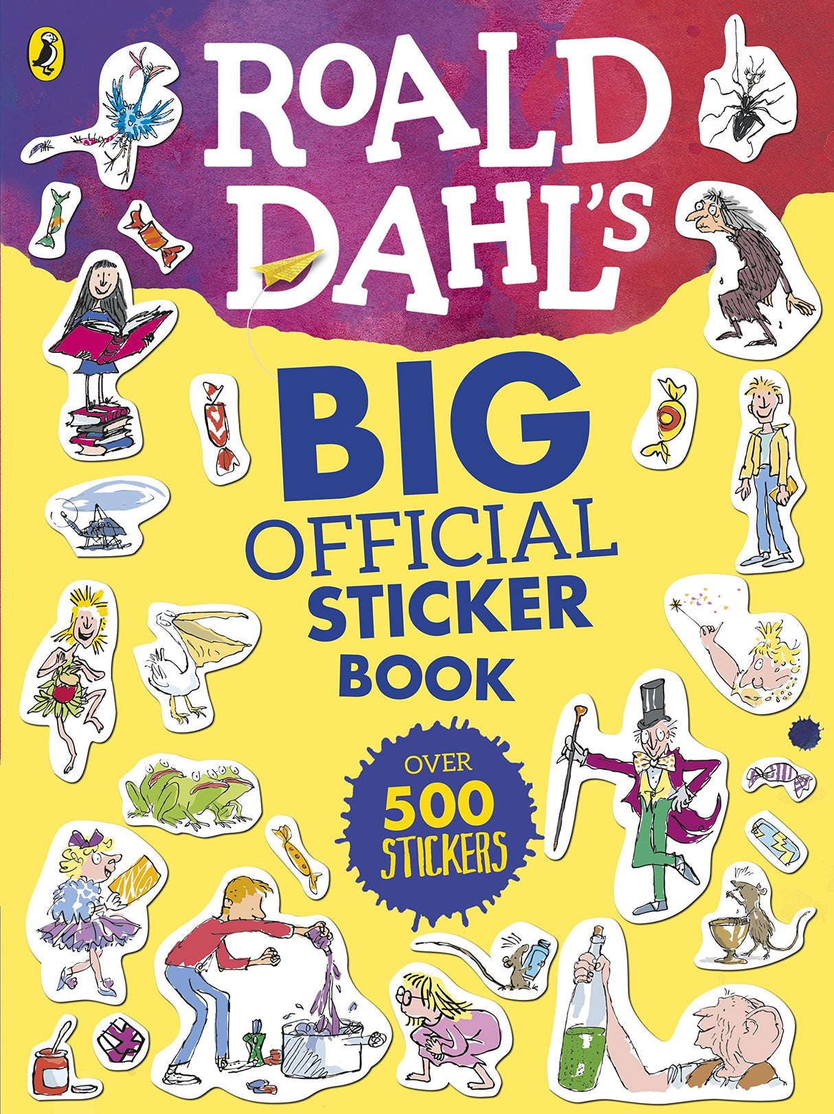 Roald Dahl's Big Official Sticker Book - Retail Maharaj