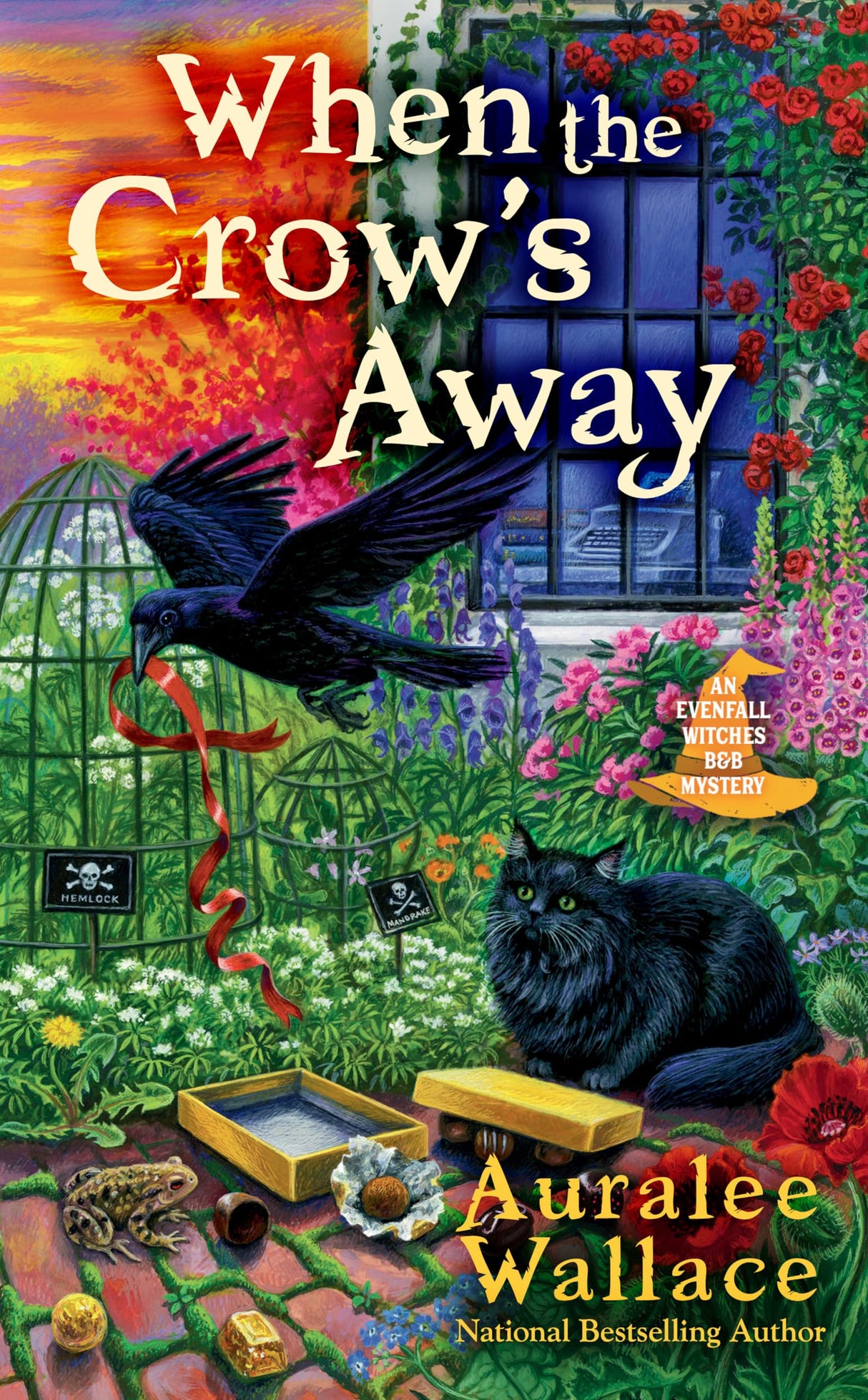 When the Crow's Away: 2 (An Evenfall Witches B&B Mystery) - Retail Maharaj